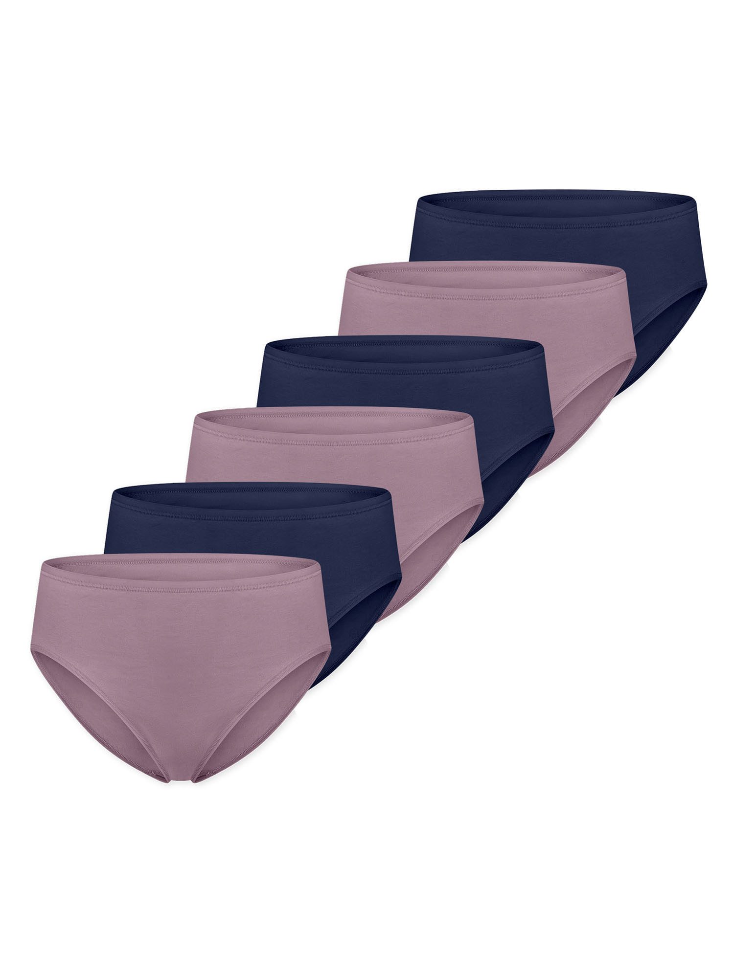 Schiesser Slip Essentials (6-St) Unterhose, Basic Slip, Slip