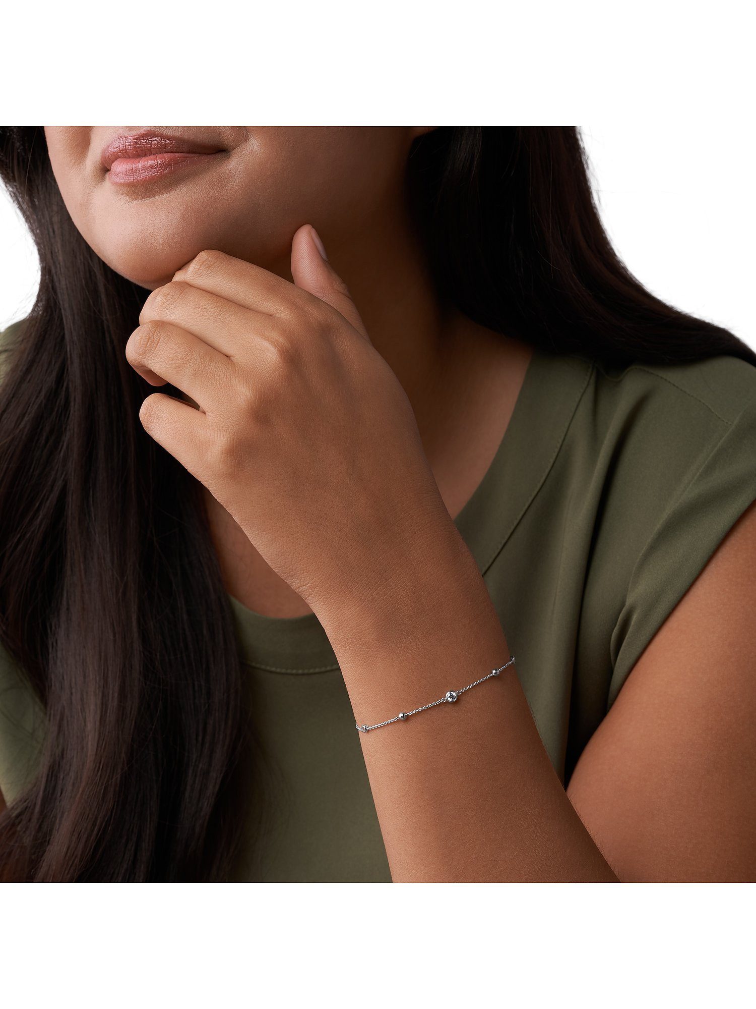 Fossil Armband Fossil Damen-Armband 925e...