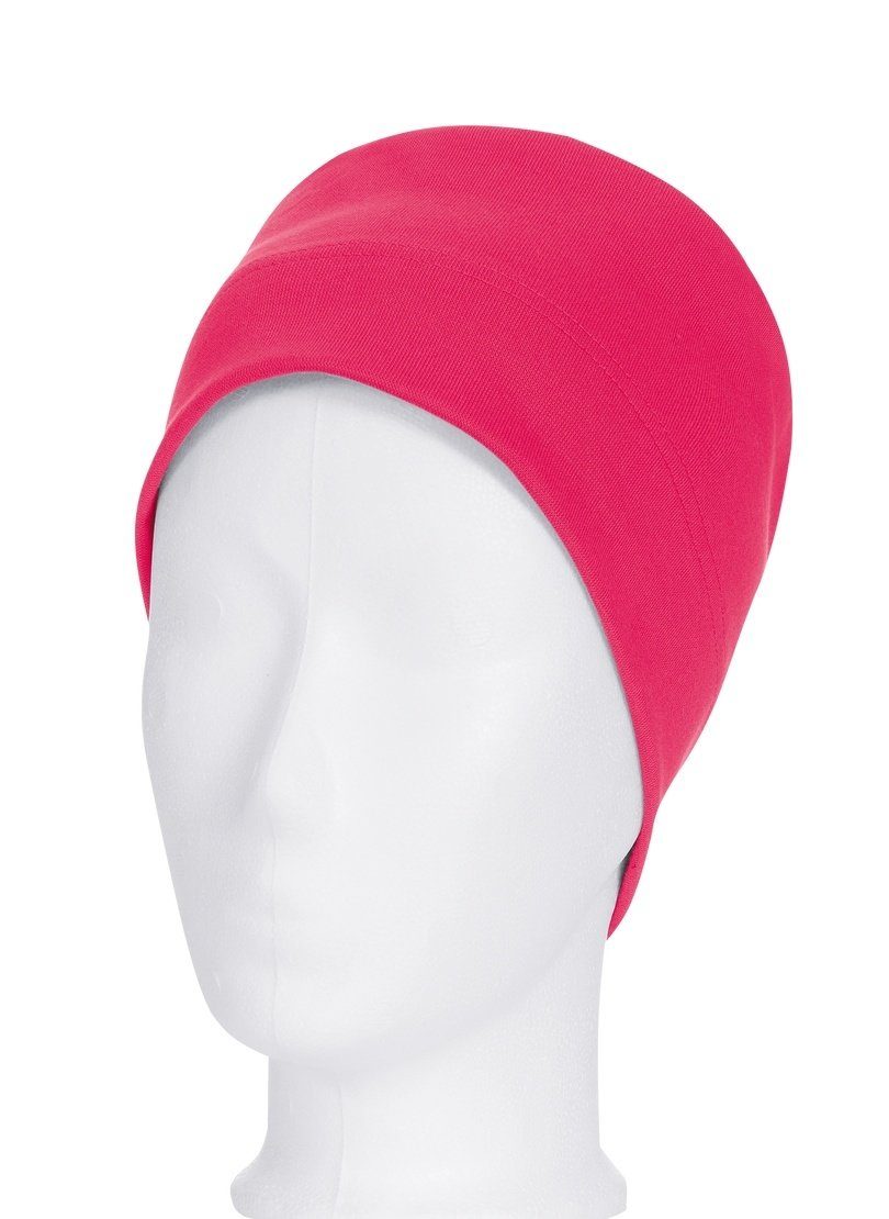 Trigema Strickmütze TRIGEMA Soft-Cap koralle