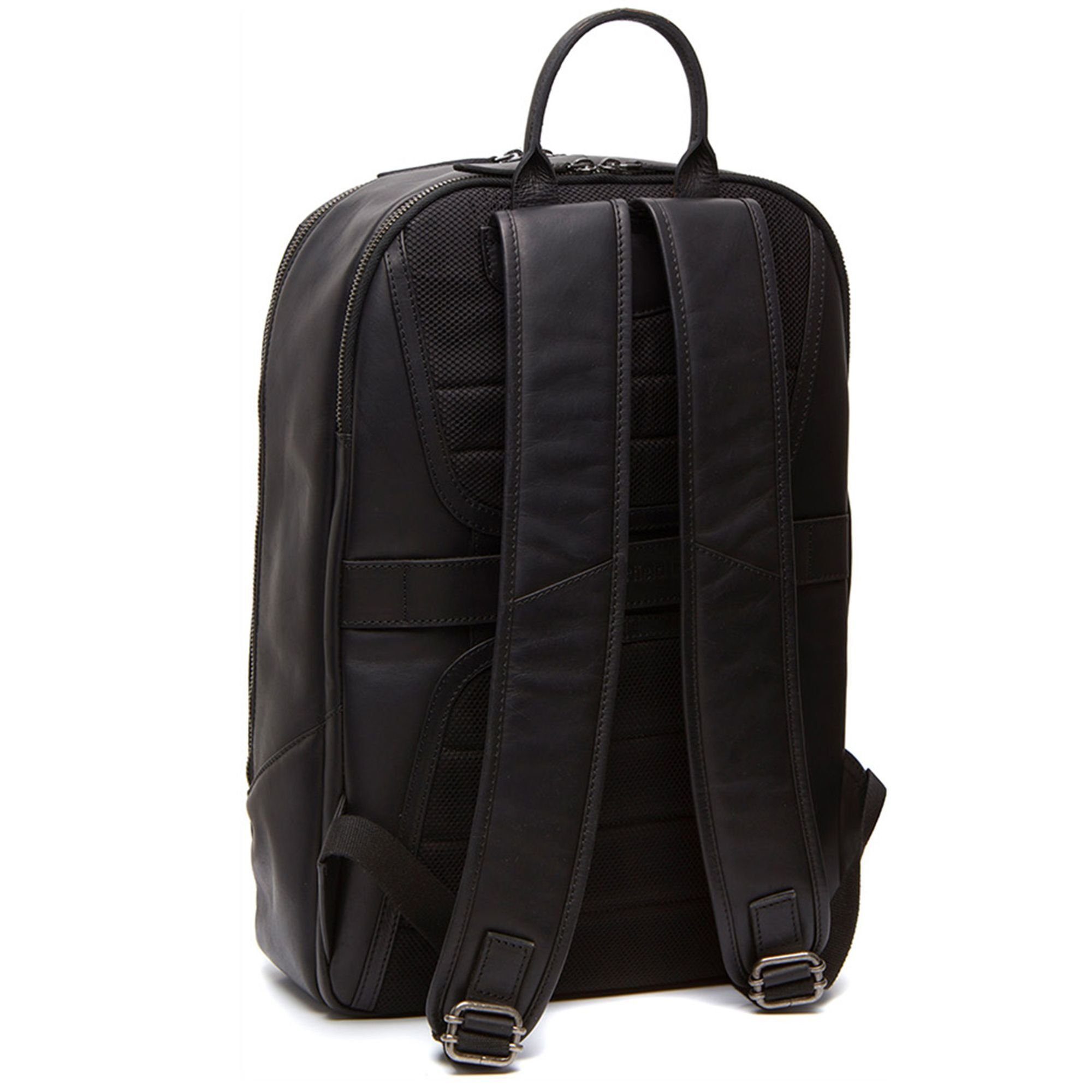 Chesterfield Daypack Brand Bangkok, Leder black The