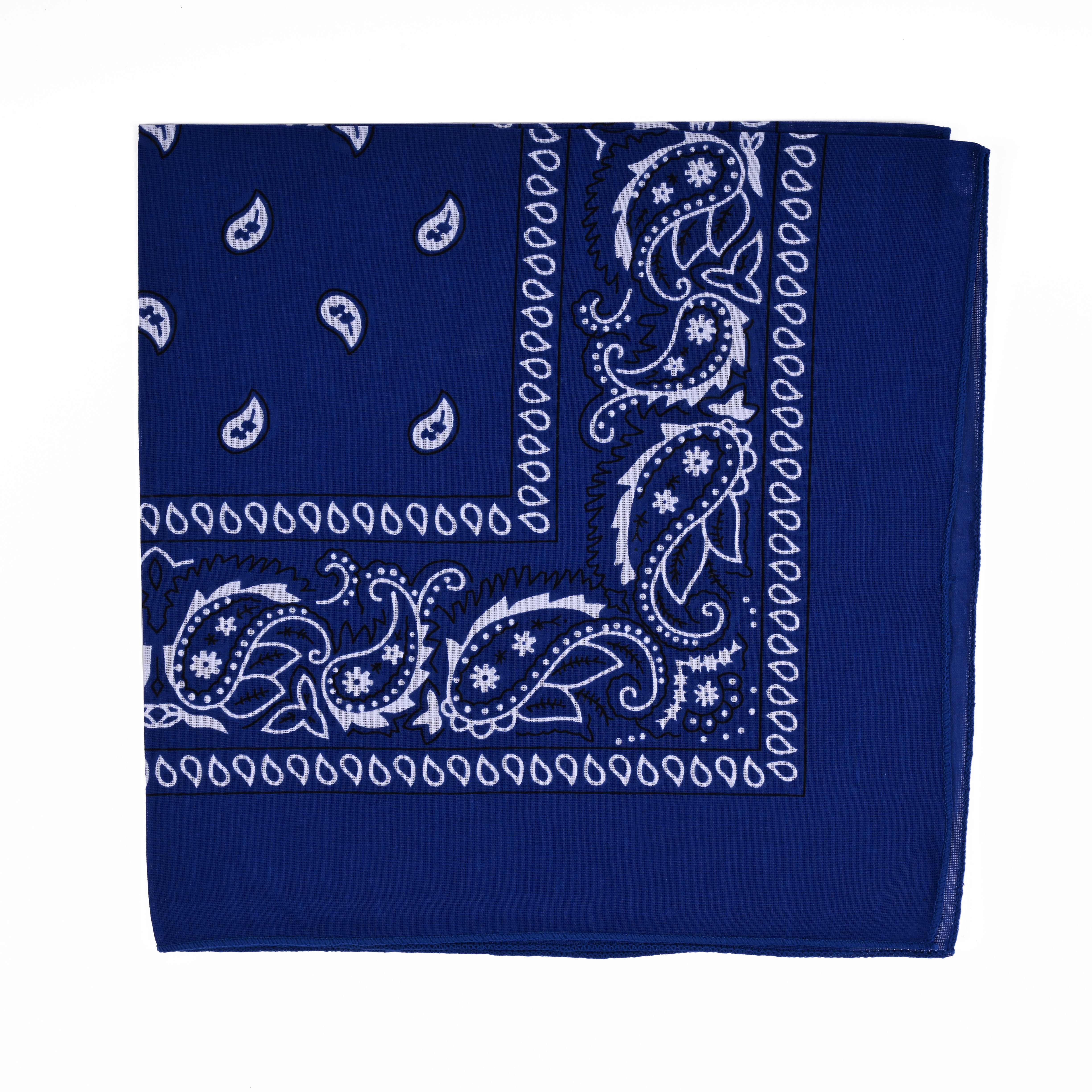 Modescout Stadler Bandana Bandana Paisley (3er Pack) 55x55 cm – Baumwolle Kopftuch Halstuch, (Spar-Set, 3er Set), Weich, atmungsaktiv und hautfreundlich