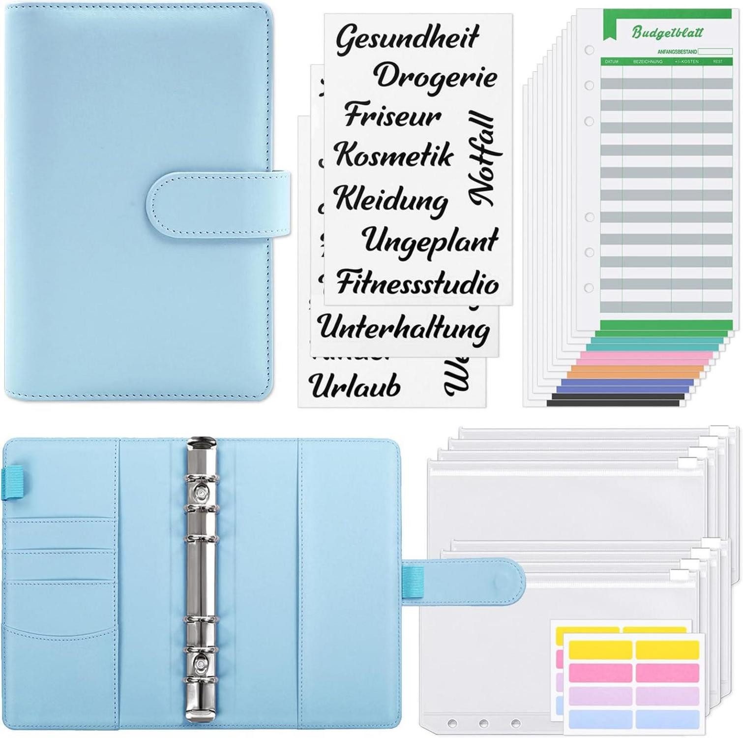 Notizbuch Budget Planner Geldumschläge A6 Budget Binder Organizer