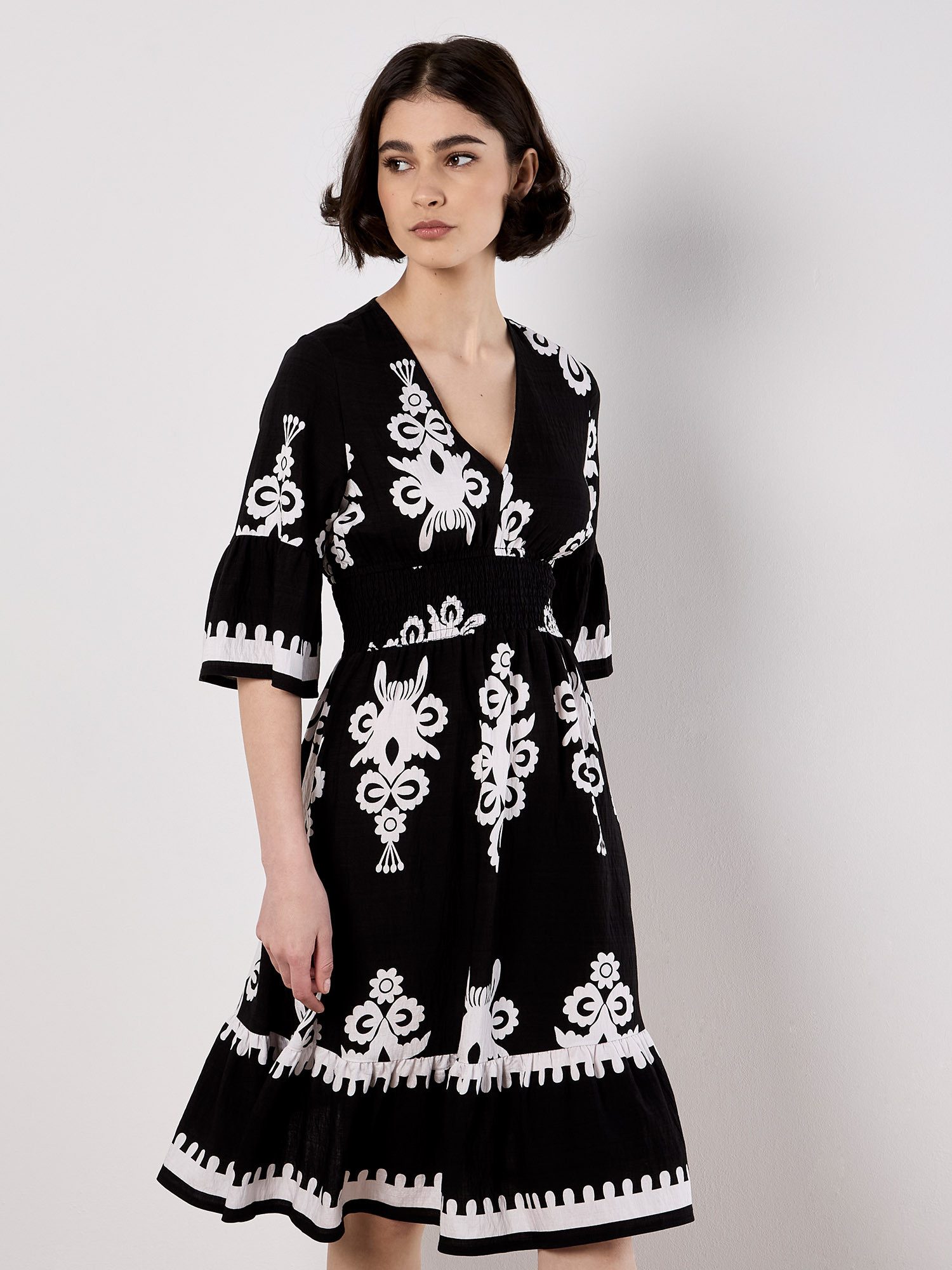 Apricot Minikleid günstig online kaufen