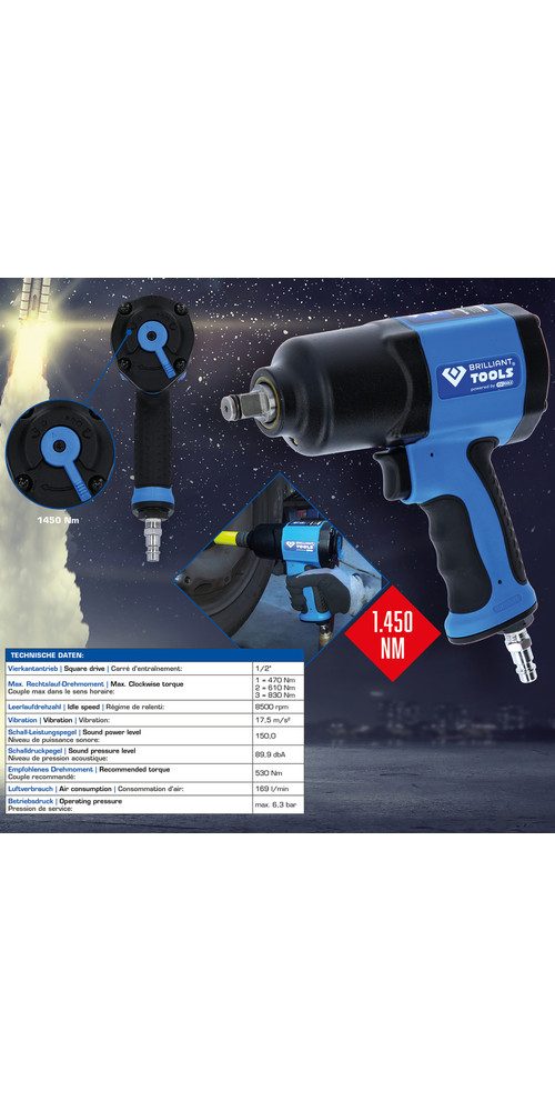 Brilliant Tools Schlagschrauber BT160100 günstig online kaufen