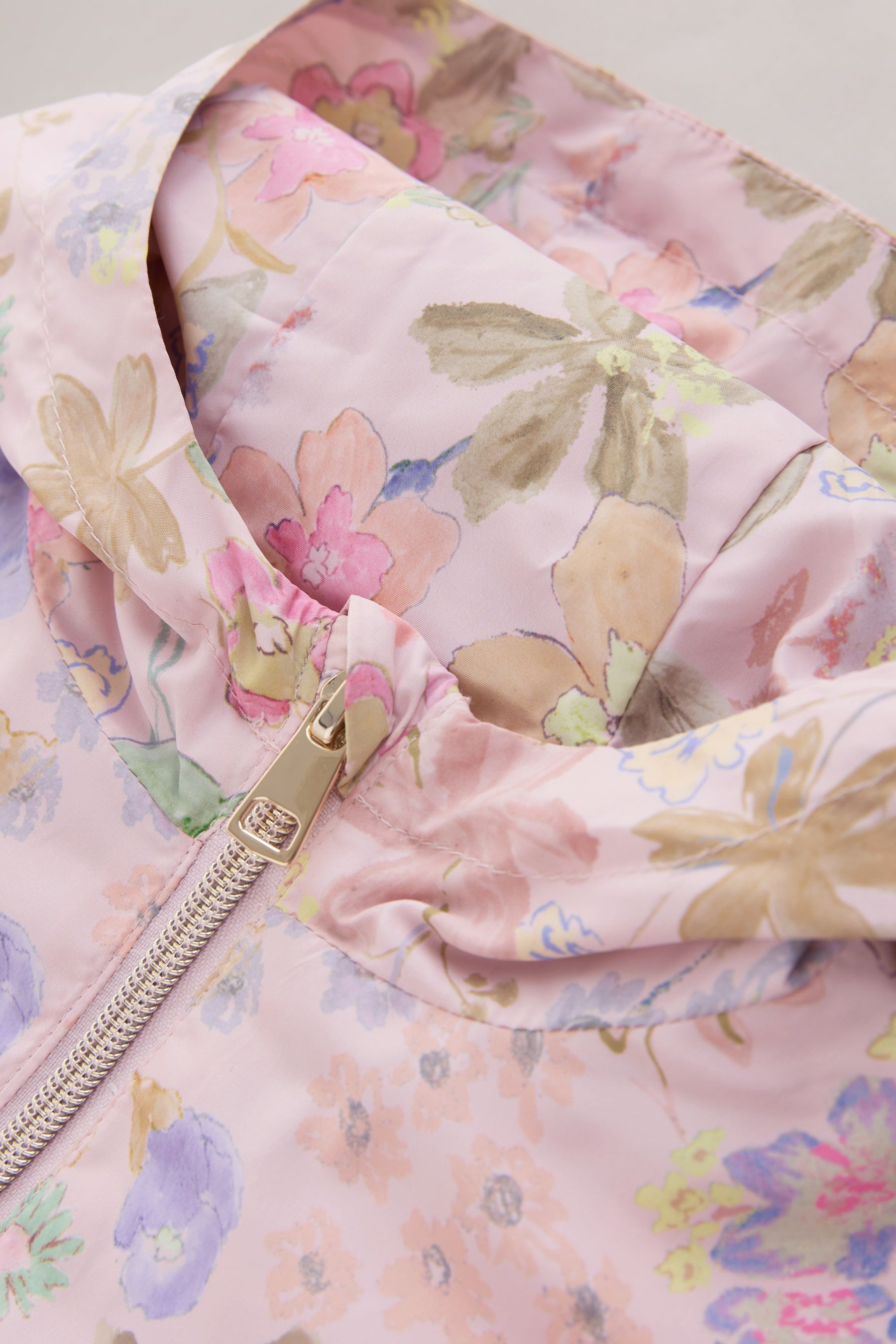 Next Regenjacke Wasserabweisende Cagoule-Jacke mit Print (1-St)