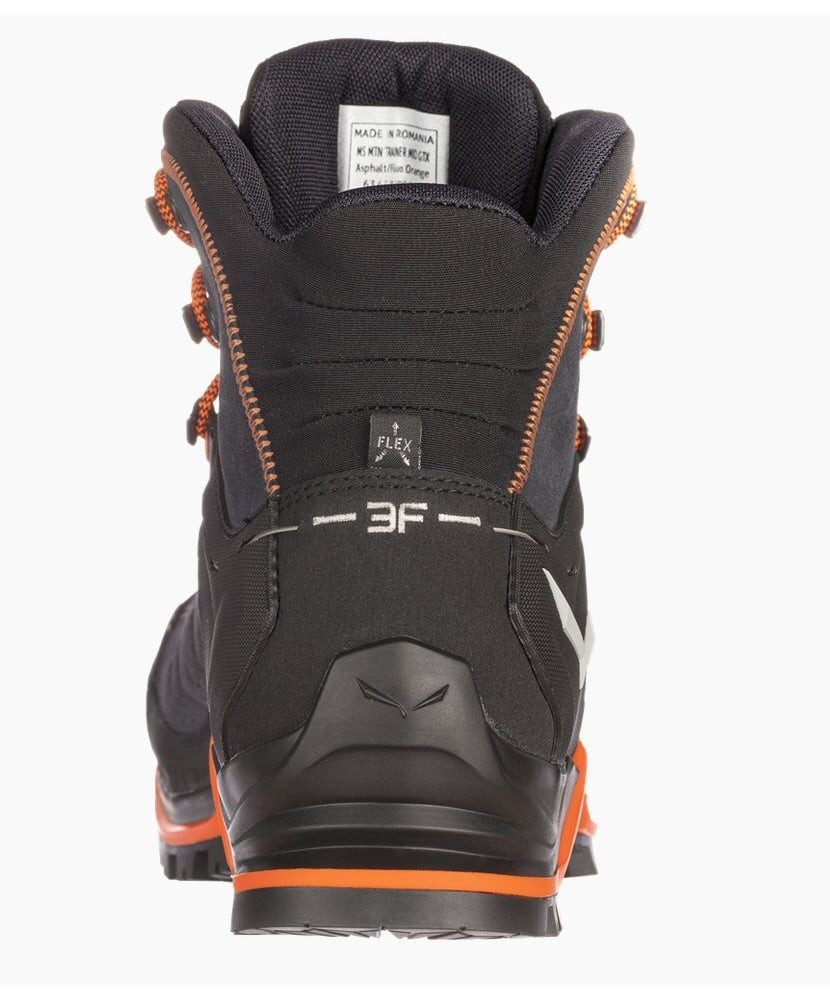 Salewa Mtn Trainer Mid GTX (Trekking, wasserdicht) asphaltgrau/orange Herre günstig online kaufen