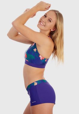 Beco Beermann Triangel-Bikini-Top Crop Top (2-St), im Cheerleader-Design