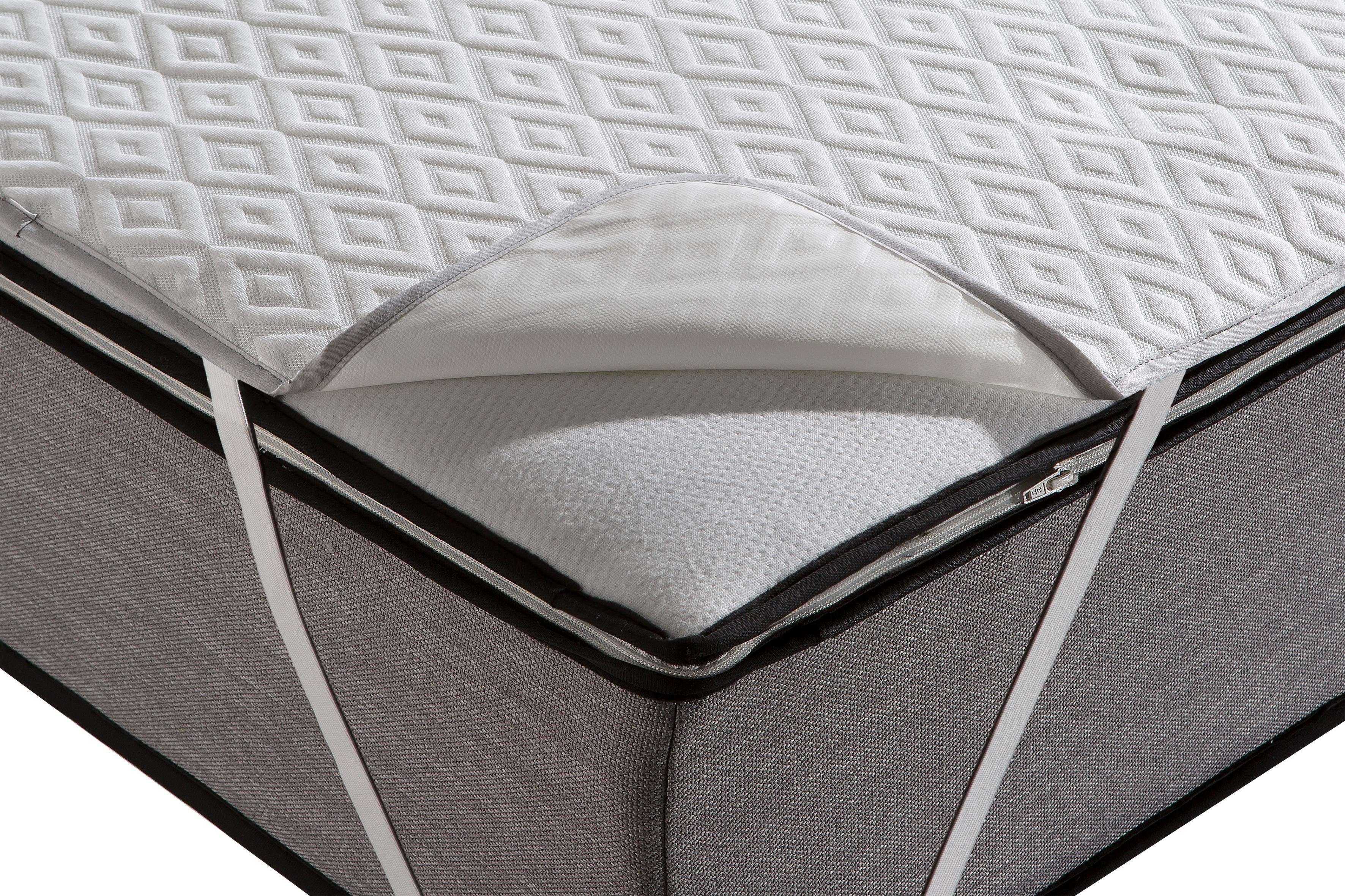 Matratzenauflage Rhomber, Auflage 90x200 cm, 140x200 cm und weiteren Größen,wasserdicht OTTO home, (Inkontinenz), Allergiker geeignet (Hausstauballergiker), atmungsaktiv