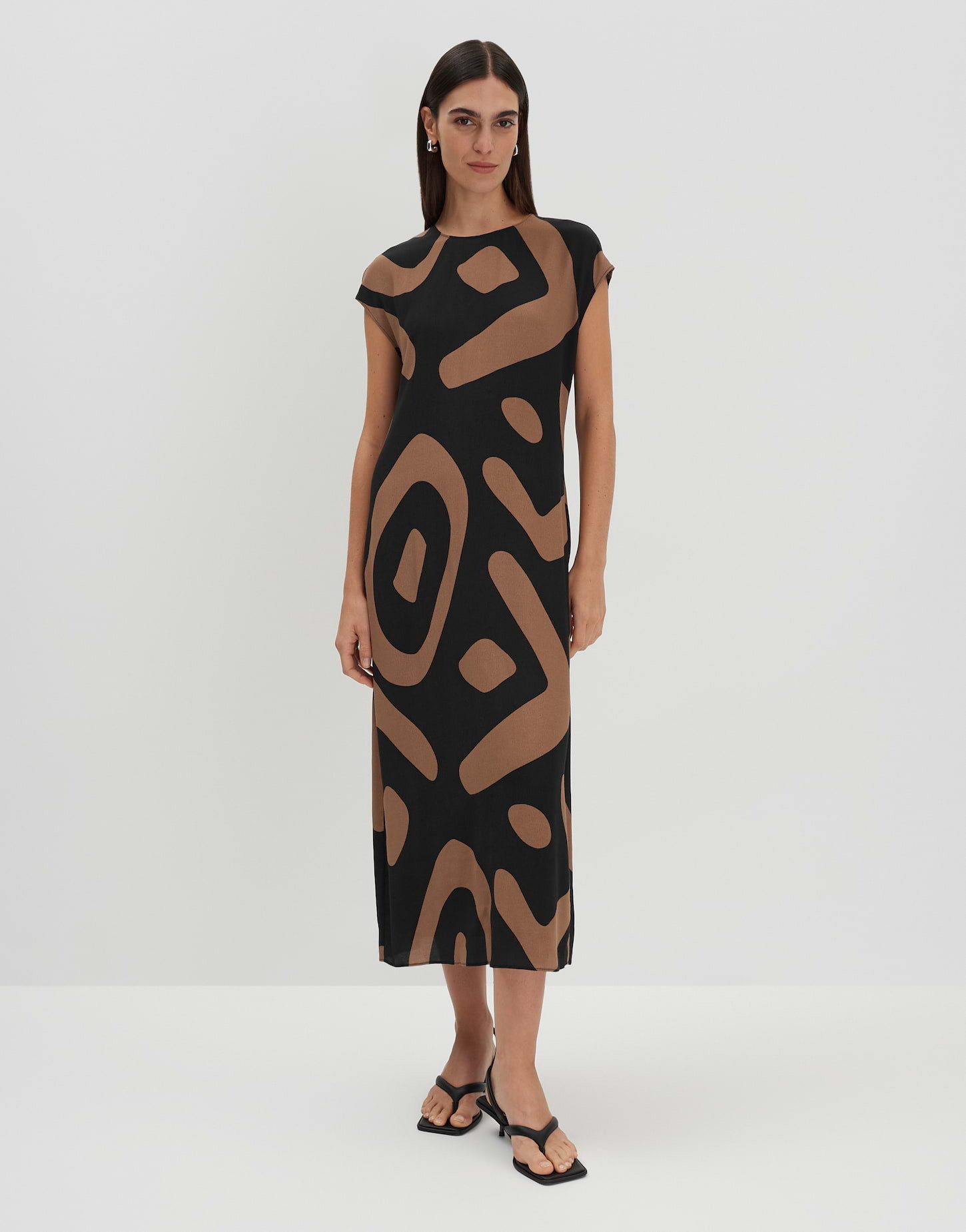 someday Midikleid QURESA aus Viskose Crêpe günstig online kaufen