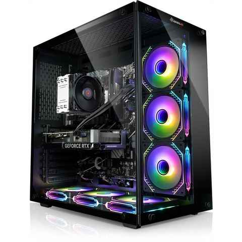 Kiebel Panorama V Gaming-PC (AMD Ryzen 7 AMD Ryzen 7 5700X, RTX 4060 Ti, 32 GB RAM, 2000 GB SSD, Luftkühlung, RGB-Beleuchtung)