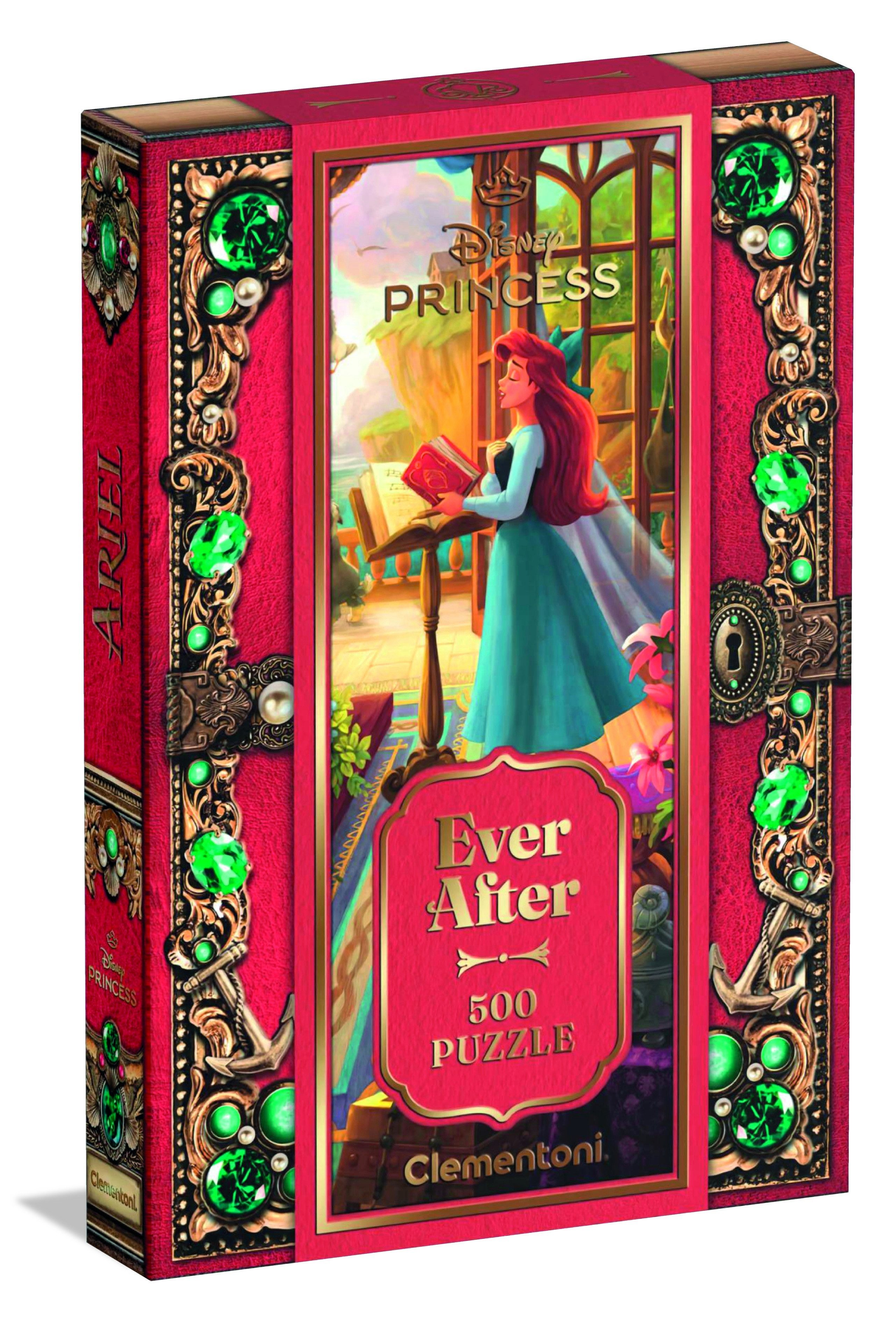 Clementoni® Puzzle High Quality Disney Ever After Collection Arielle, 500 Puzzleteile, Made in Europe