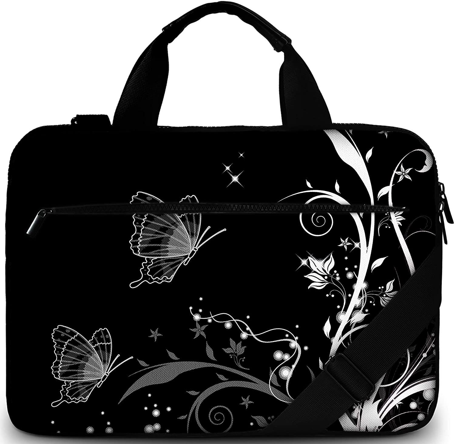 MAXLVL Laptoptasche 15.6 / 17.3 Zoll (Notebooktasche aus Canvas mit Zubehör günstig online kaufen