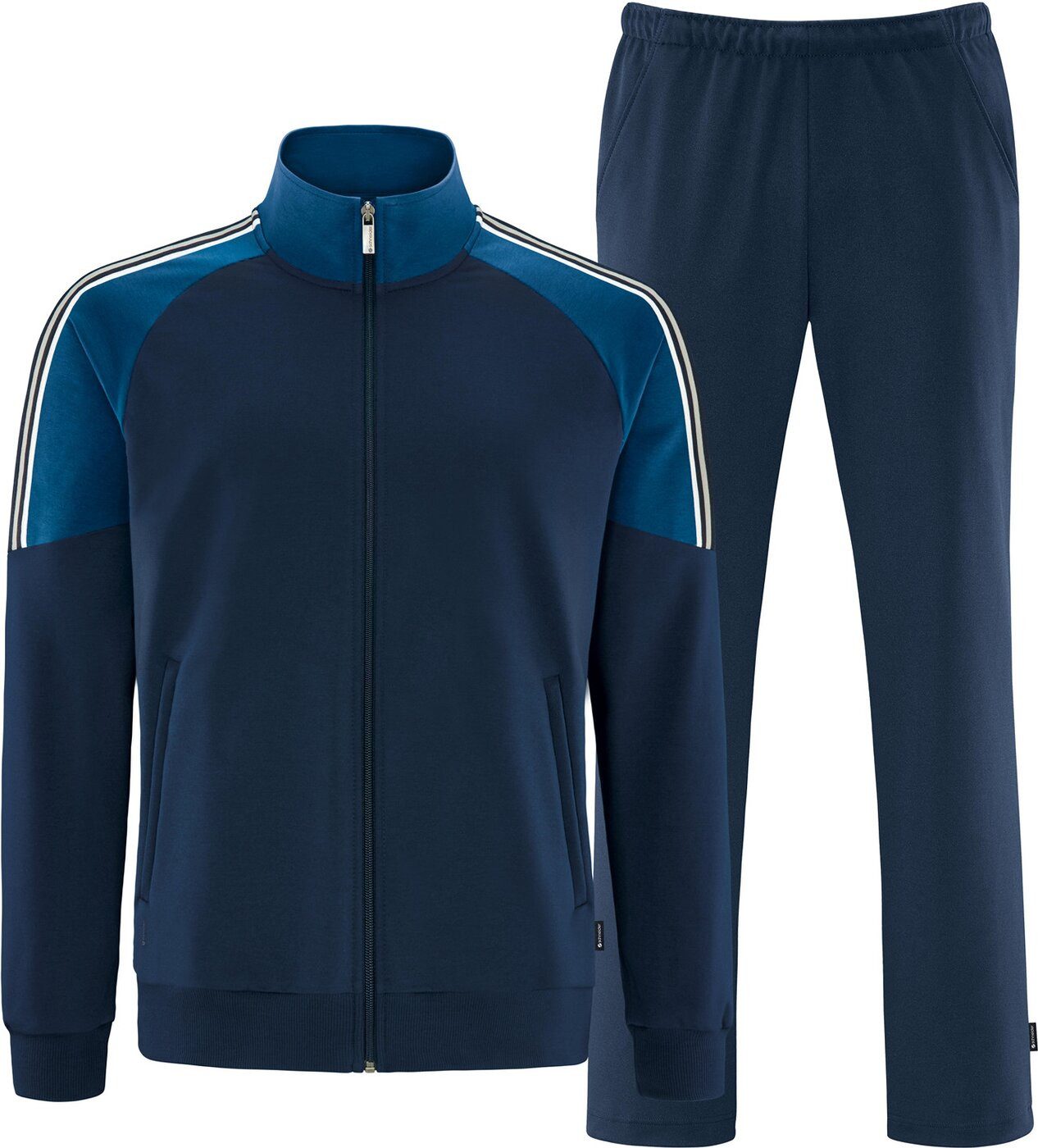SCHNEIDER Sportswear Trainingsanzug FLYNNM-ANZUG bluerise/dunkelblau