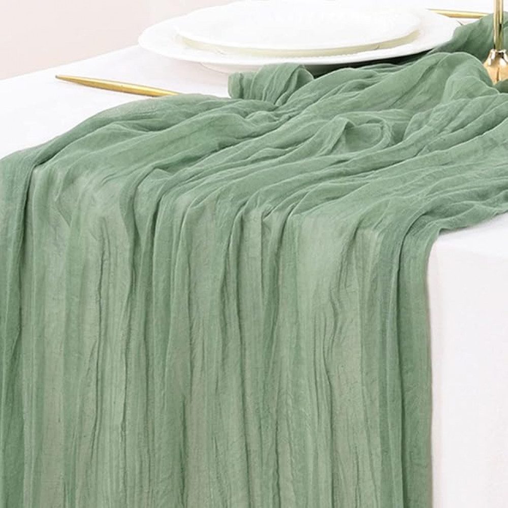FELIXLEO Tischdecke Herbstliche Thanksgiving-Tischdecke salbeigrün 90*300 günstig online kaufen