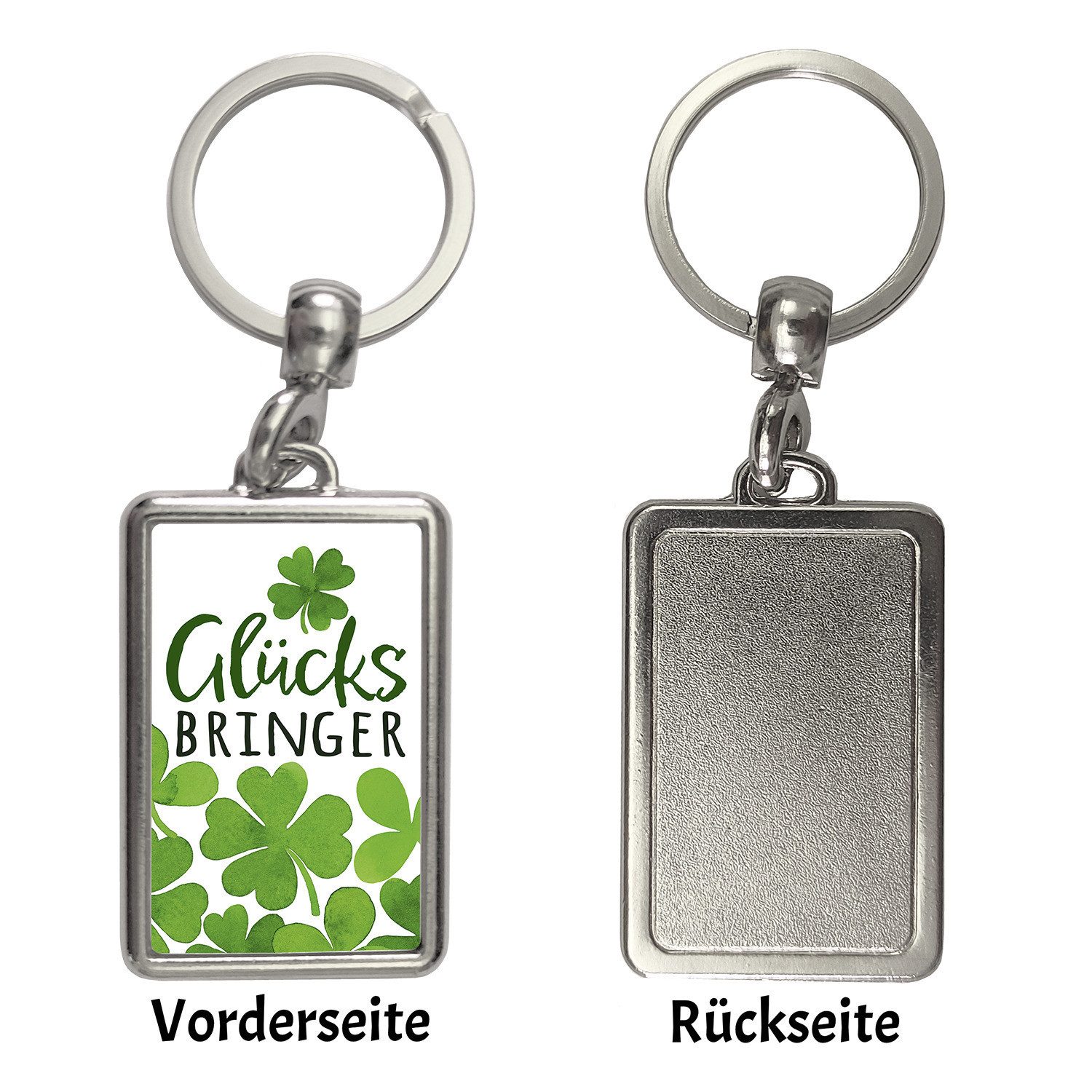 speecheese Schlüsselanhänger Klee Schlüsselanhänger mit Spruch günstig online kaufen