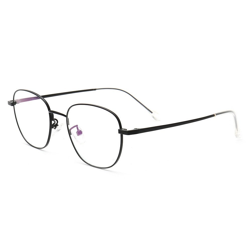PACIEA Lesebrille Metallbrille Oval Retro Sehbrille Metallgestell Unisex