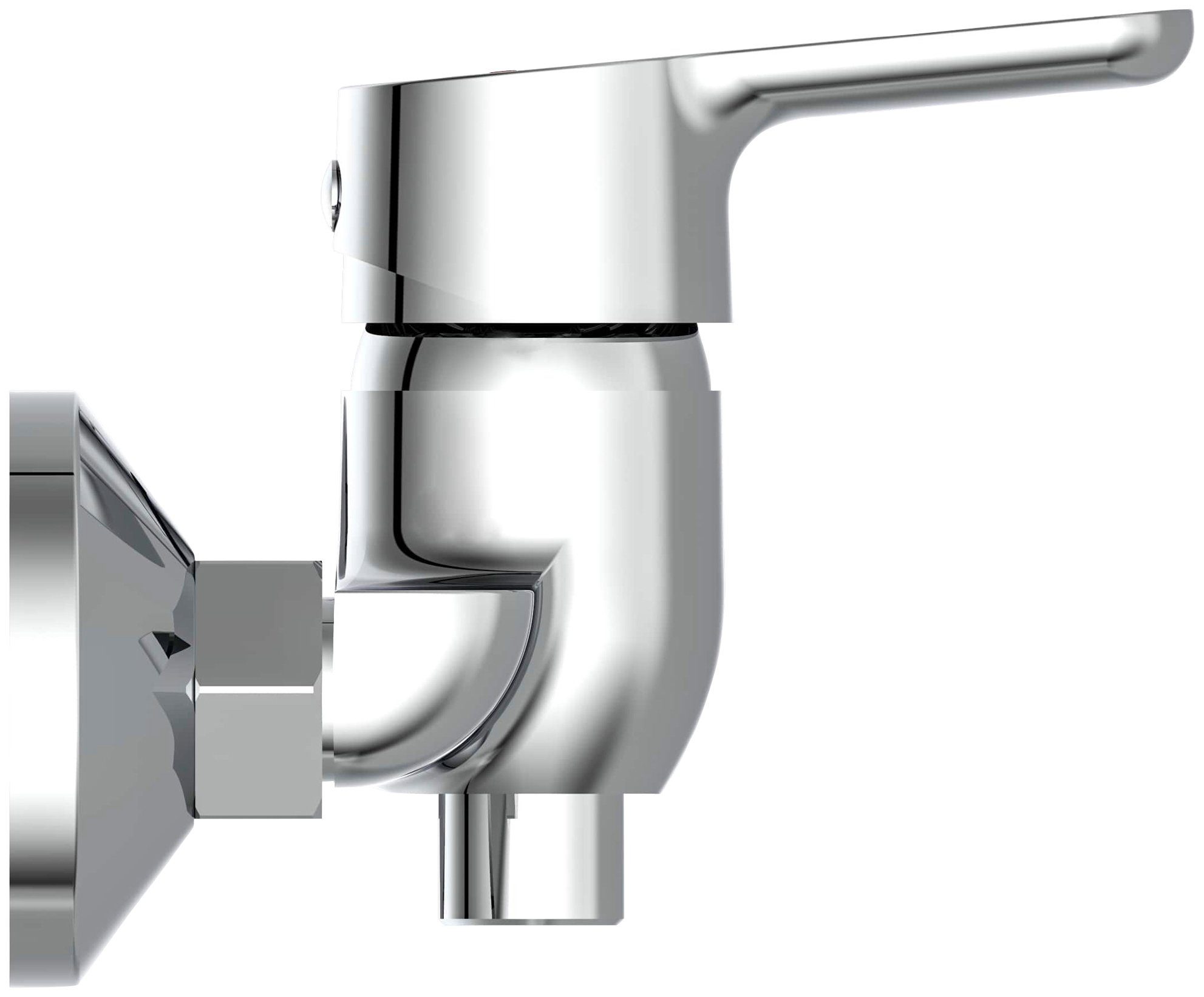 Schütte Duscharmatur Vico Mischbatterie Dusche, Wasserhahn Bad in Chrom