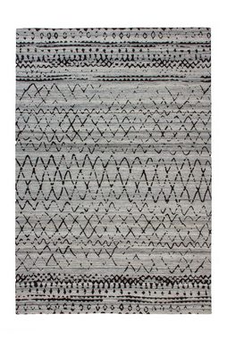 Teppich Phoenix 113, Kayoom, rechteckig, Höhe: 6 mm, Dezenter Jacquard-Teppich, Flachflor, Aus pflegeleichten Materialien
