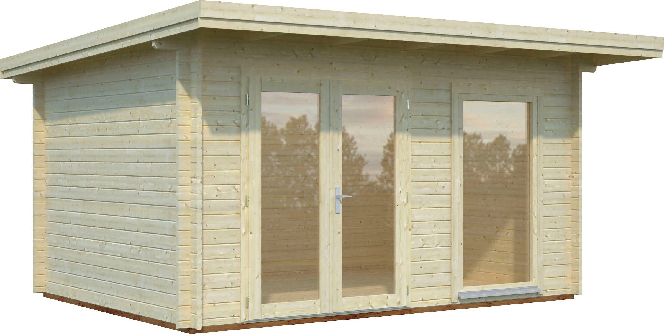 Palmako Gartenhaus Heidi, BxT: 478x403 cm, (Set), 11,7 m², mit Fußboden im Gartenhaus
