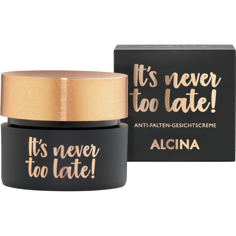 ALCINA Догляд за обличчям Alcina It's never too late! Anti-Falten-Gesichtscreme 50 ml