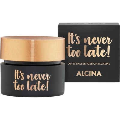 ALCINA Gesichtspflege Alcina It's never too late! Anti-Falten-Gesichtscreme 50 ml