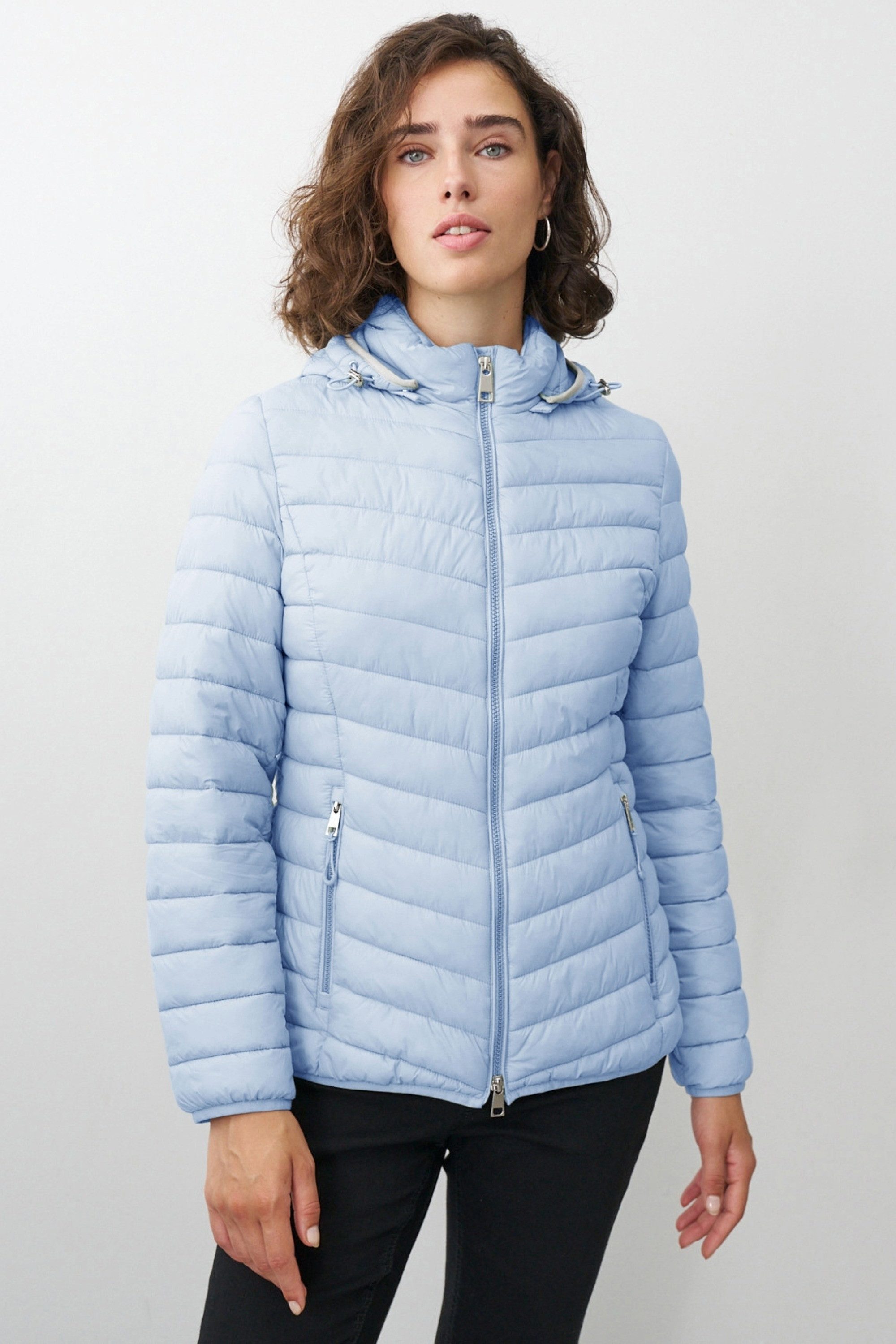 ONUA Steppjacke leichte Übergangsjacke o. Frühlingsjacke Damen mit abnehmbarer Kapuze