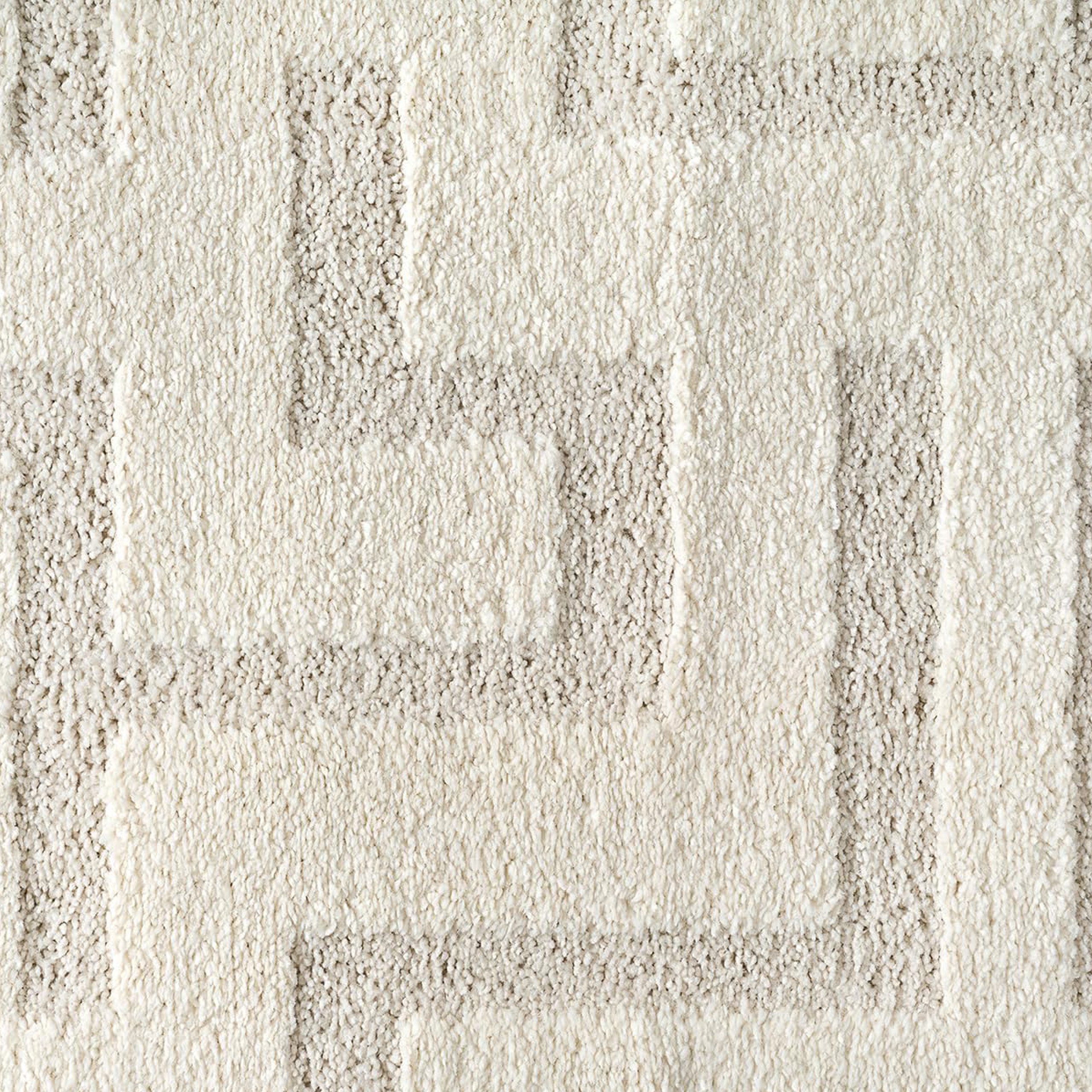 Carpetia Teppich Teppich Modern Creme mit Strukturdesign und eleganter Oberfläche, rechteckig, Höhe: 12 mm – Bild 2 von 5