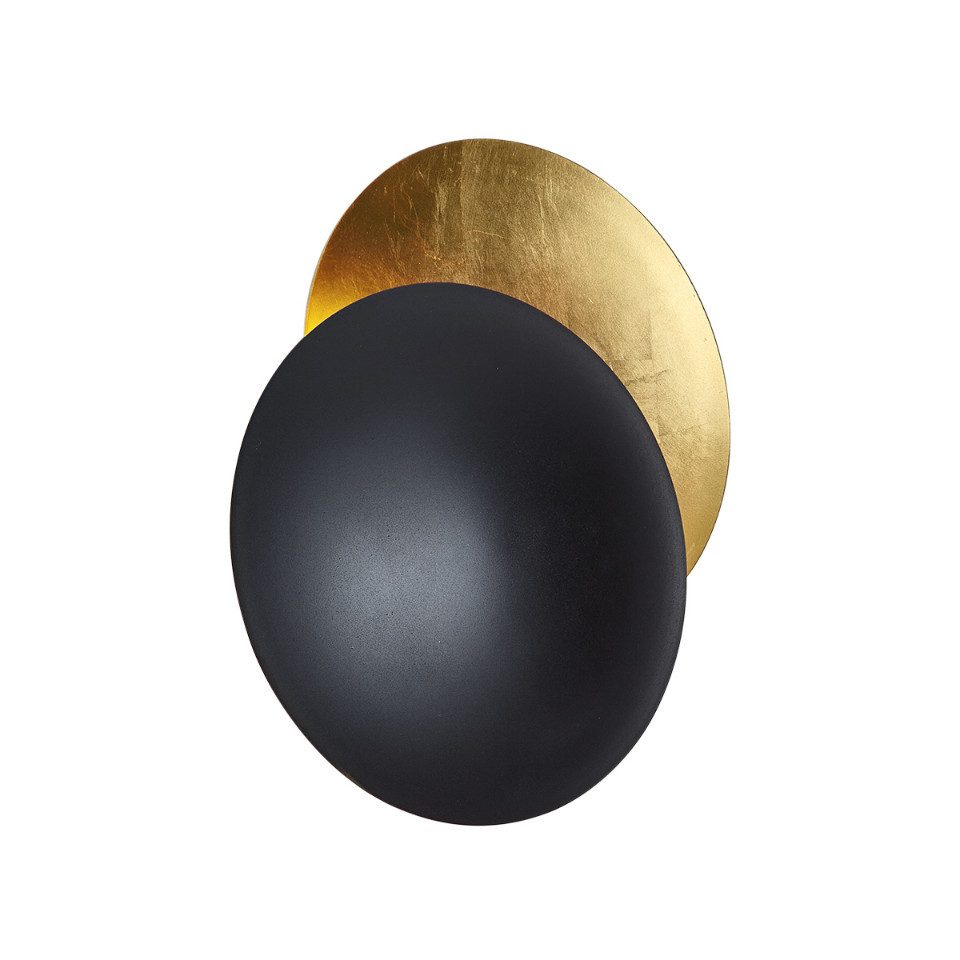 Qazqa Wandleuchte Sunrise, ohne Leuchtmittel, G9, Schwarz, Modern, Stahl, 2-flammig