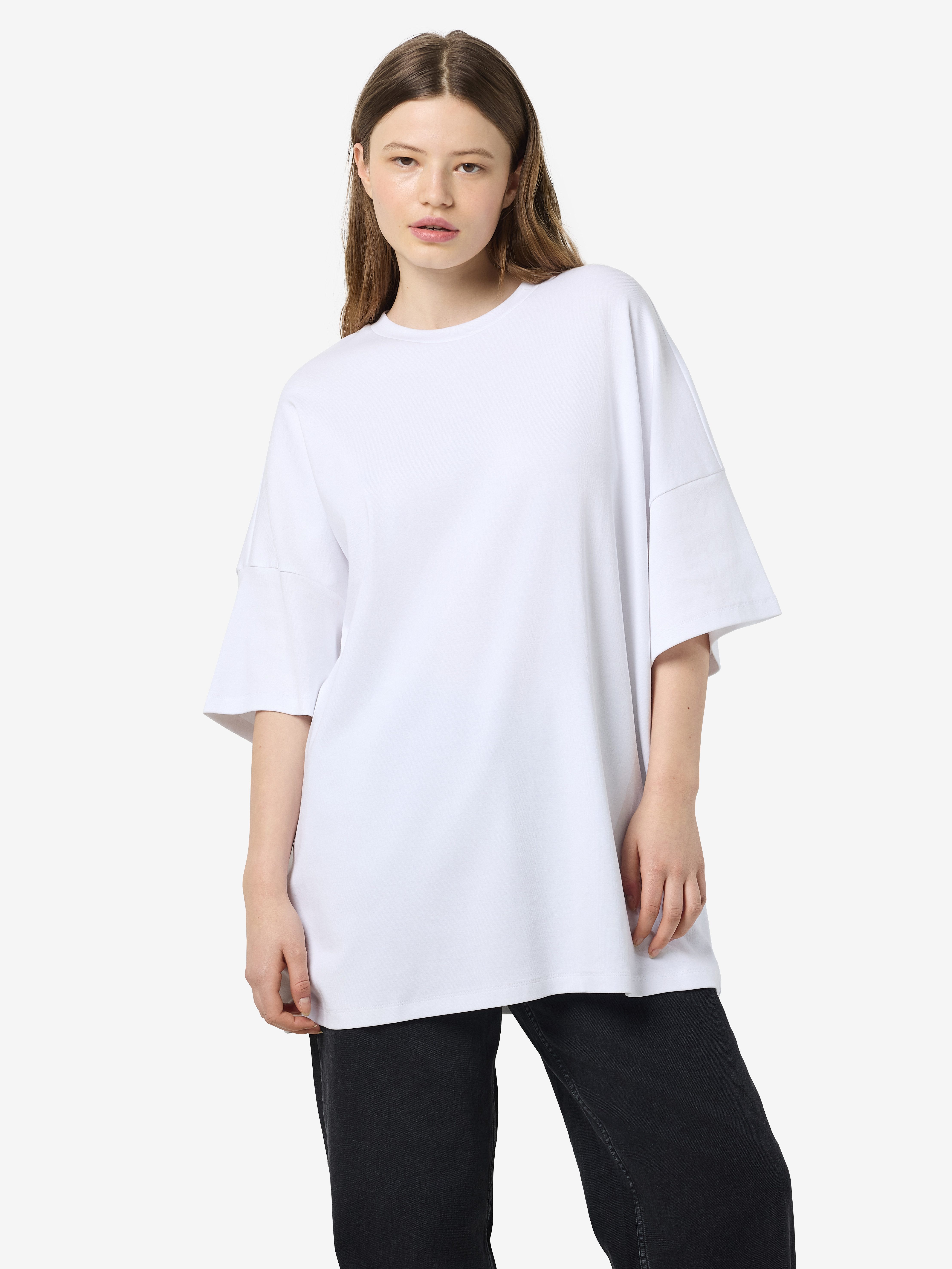 Noisy may Oversize-Shirt NMMOCCA 2/4 BOXY TEE DRESS JRS FWD NOOS günstig online kaufen