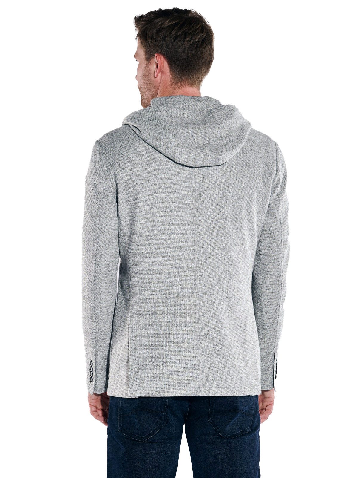 Engbers Sakko engbers Herren Sakko aus elastischem Garn, Silbergrau günstig online kaufen