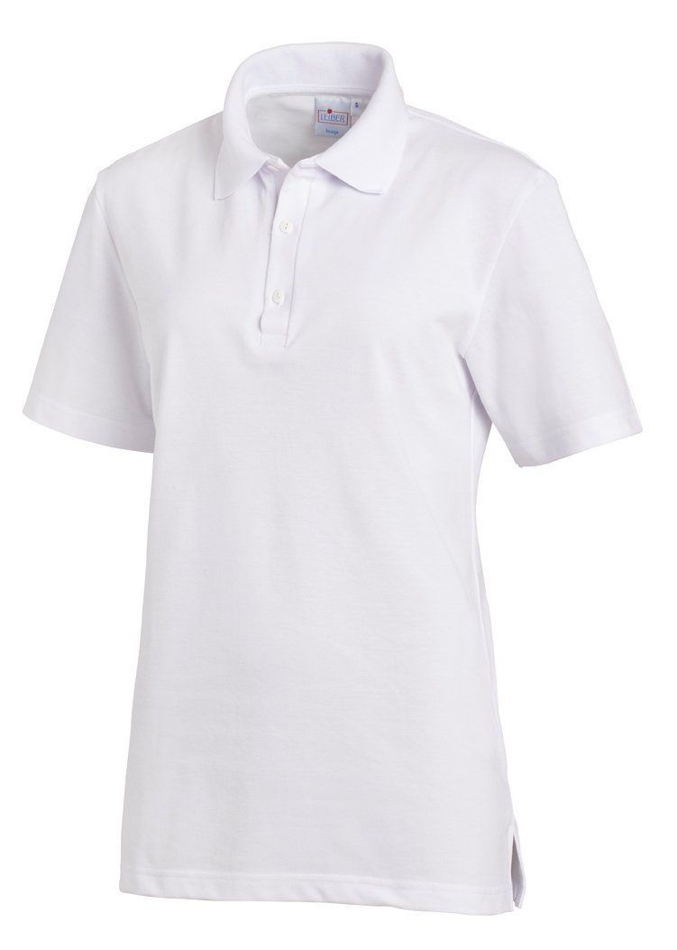 Leiber Poloshirt Leiber Polo Shirt 1/2 Arm, 08/2515 weiß