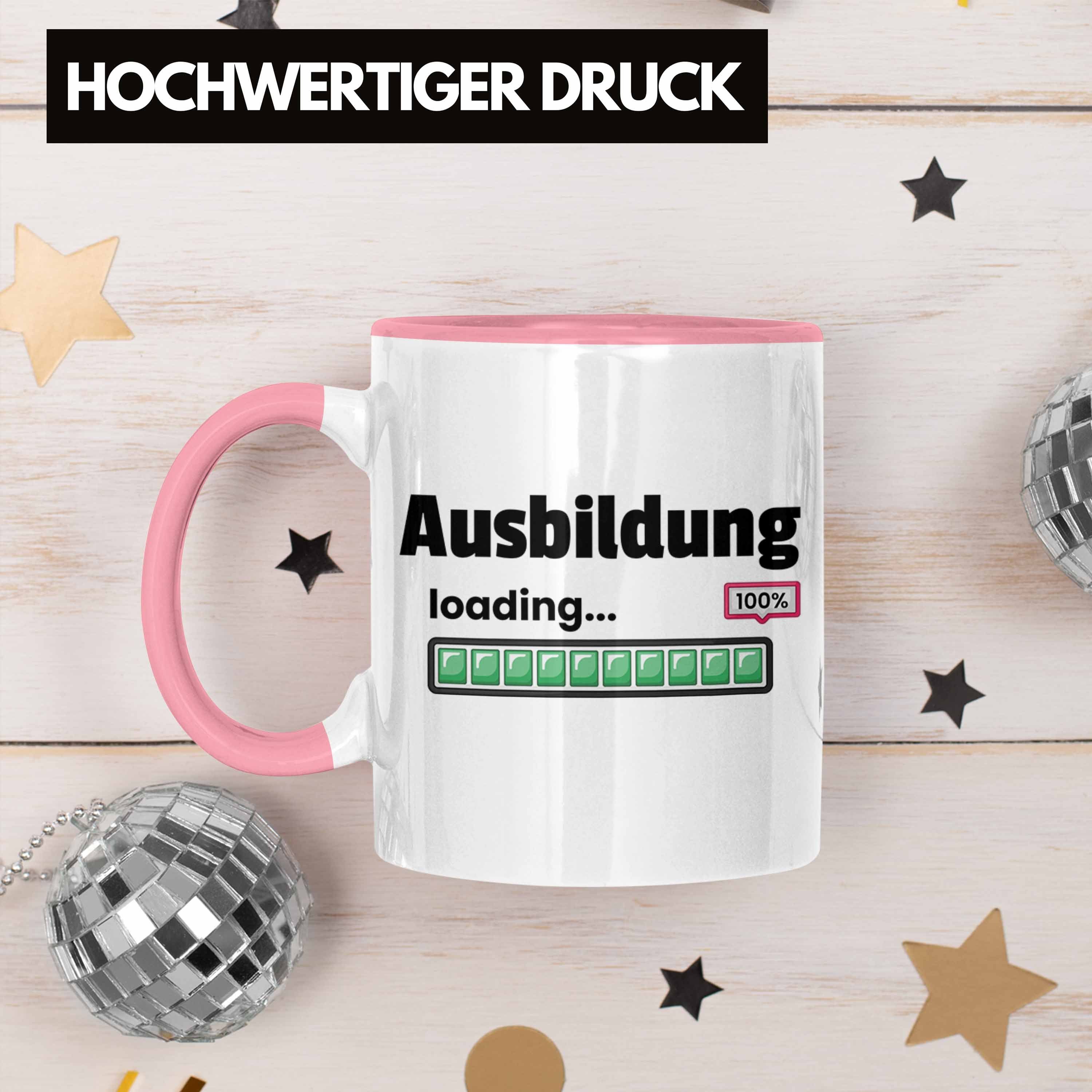 Loading Geschenkidee Rosa Prüfung Trendation Tasse 100% Bestanden Ausbildung Abgeschlossene