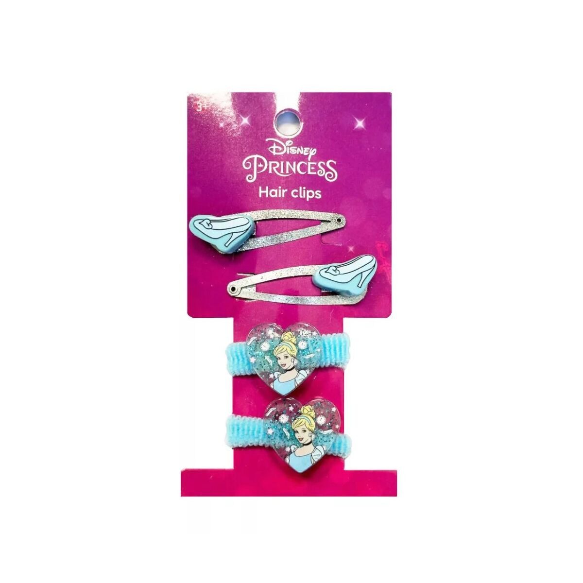 Disney Haargummi Disney Prinzessin Cinderella Glam Haarspange, Haargummi Set