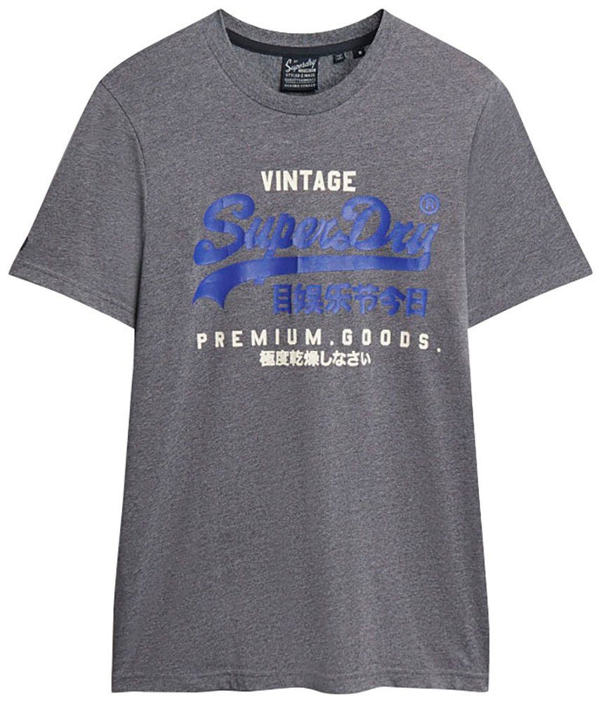 Superdry T-Shirt CLASSIC VL HERITAGE T blue midnight SHIRT