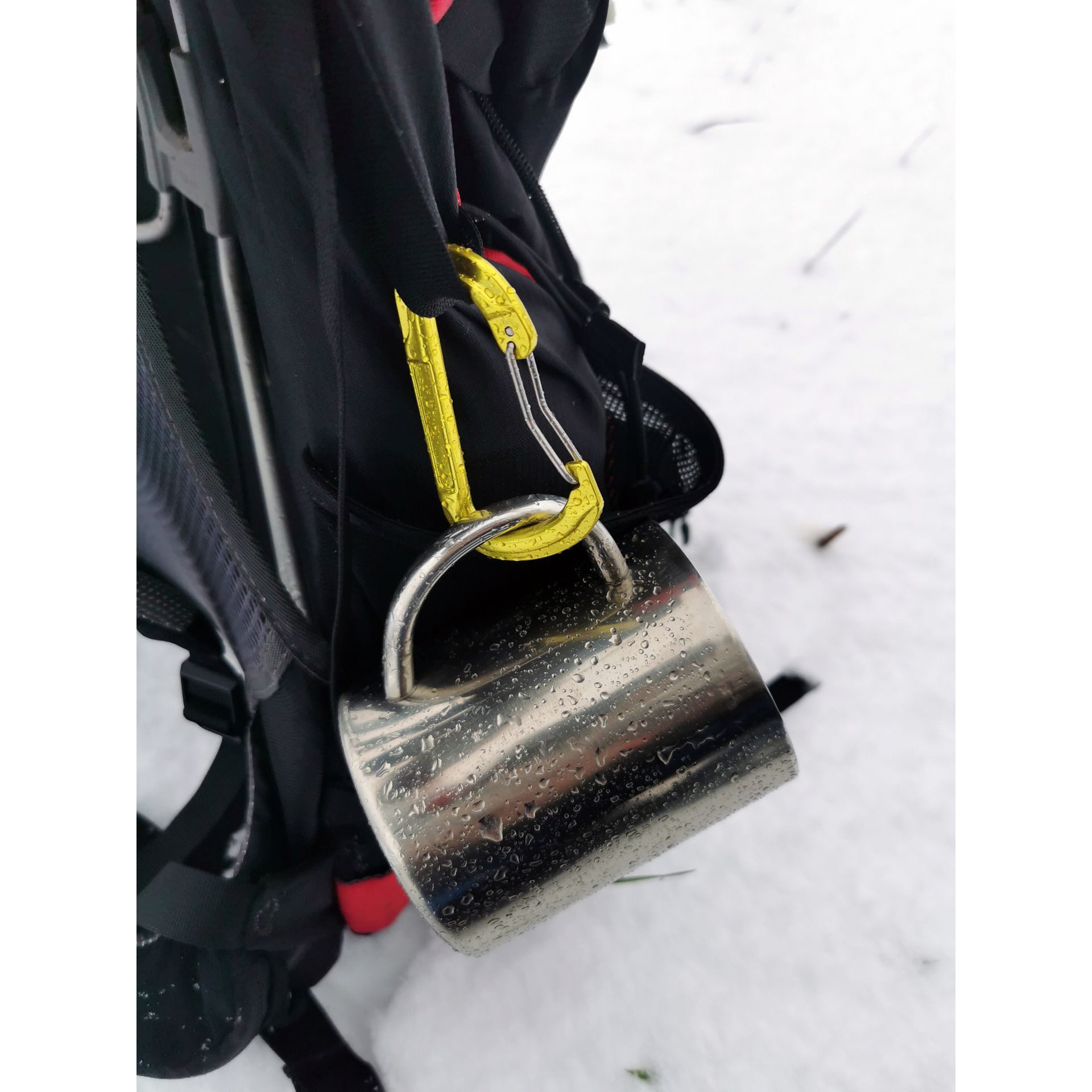 Origin Outdoors Karabiner Origin Outdoors Zubehörkarabiner, grün (2 Stück)