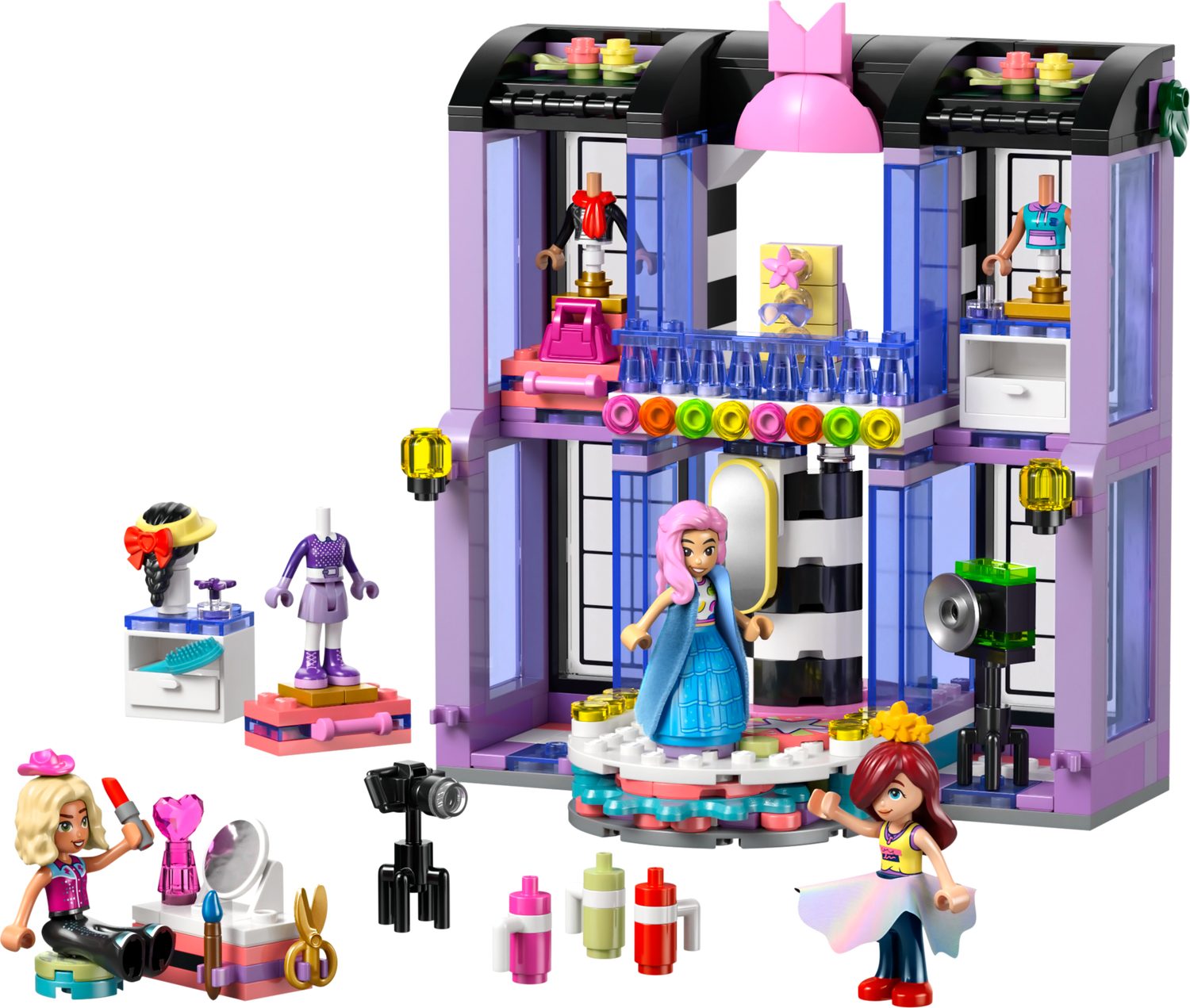 LEGO® Friends 42685 Modeschau in Heartlake City Spielbausteine, (Set, 410 St., Set)