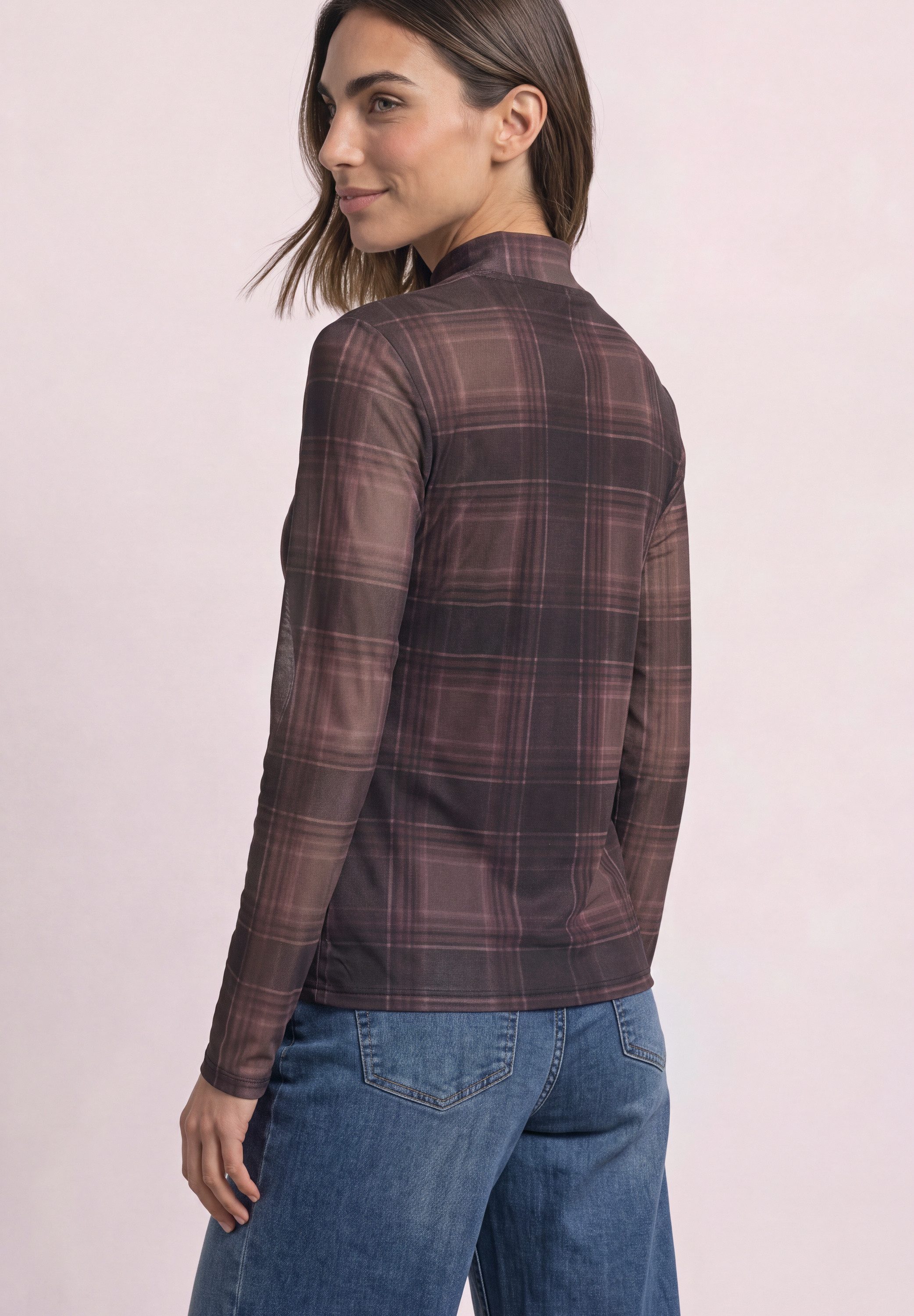 STREET ONE Langarmshirt aus softer Viskose – Bild 2 von 5