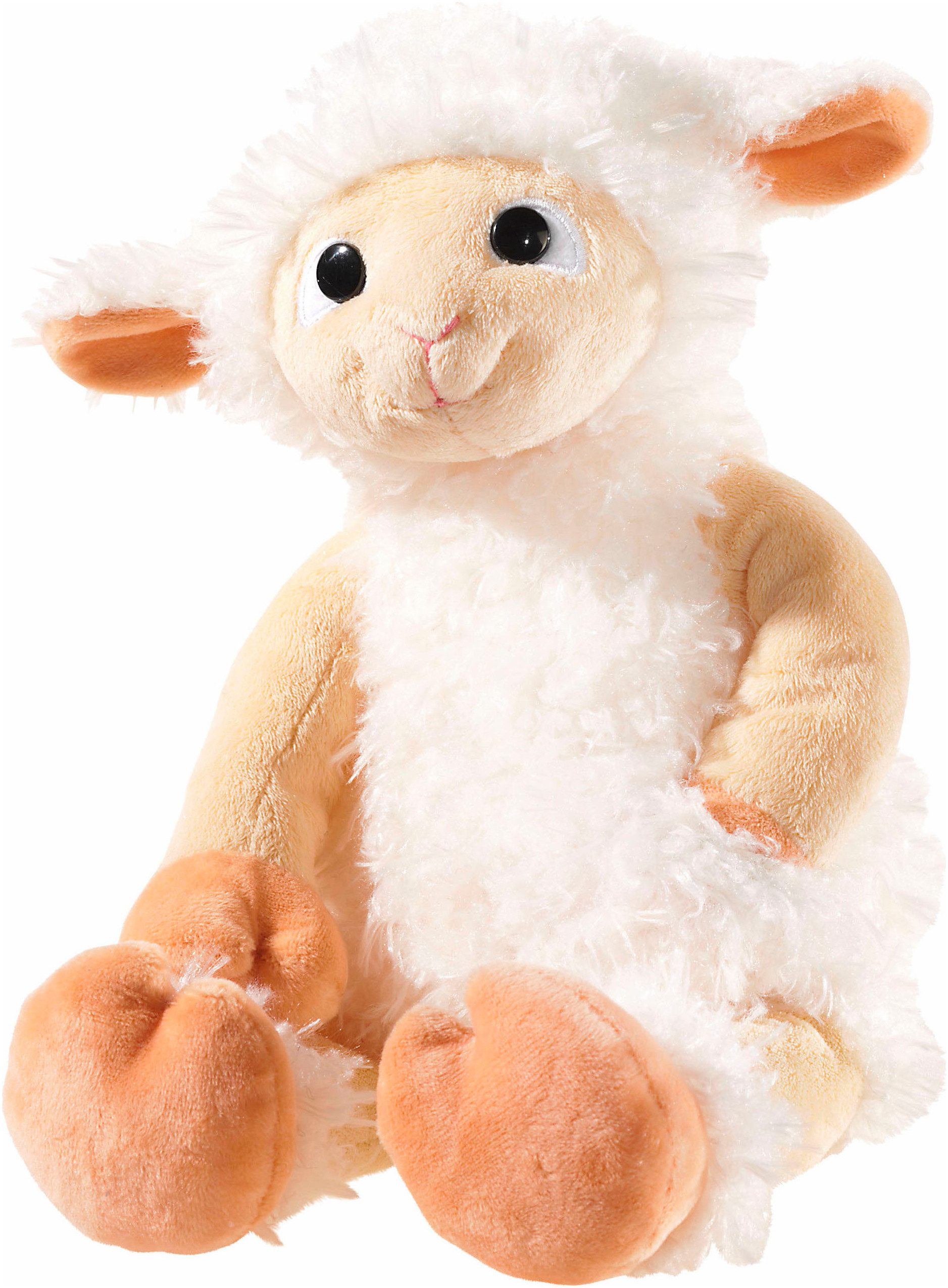 Heunec® Plüschfigur Friendsheep, Wolly Sunshine groß, enthält recyceltes Material