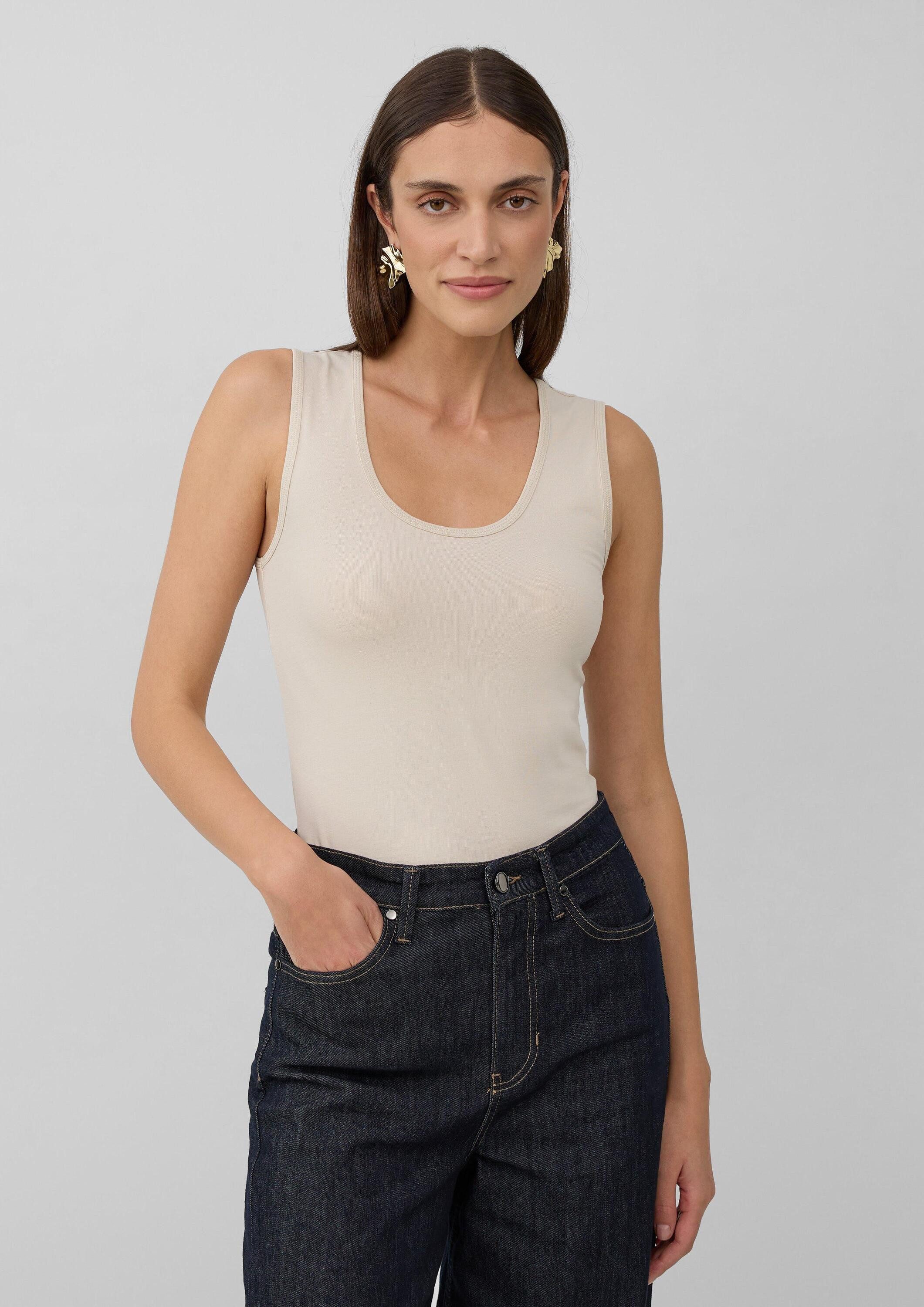 s.Oliver Muskelshirt T-Shirt Basic-Top aus Jersey im Slim Fit günstig online kaufen