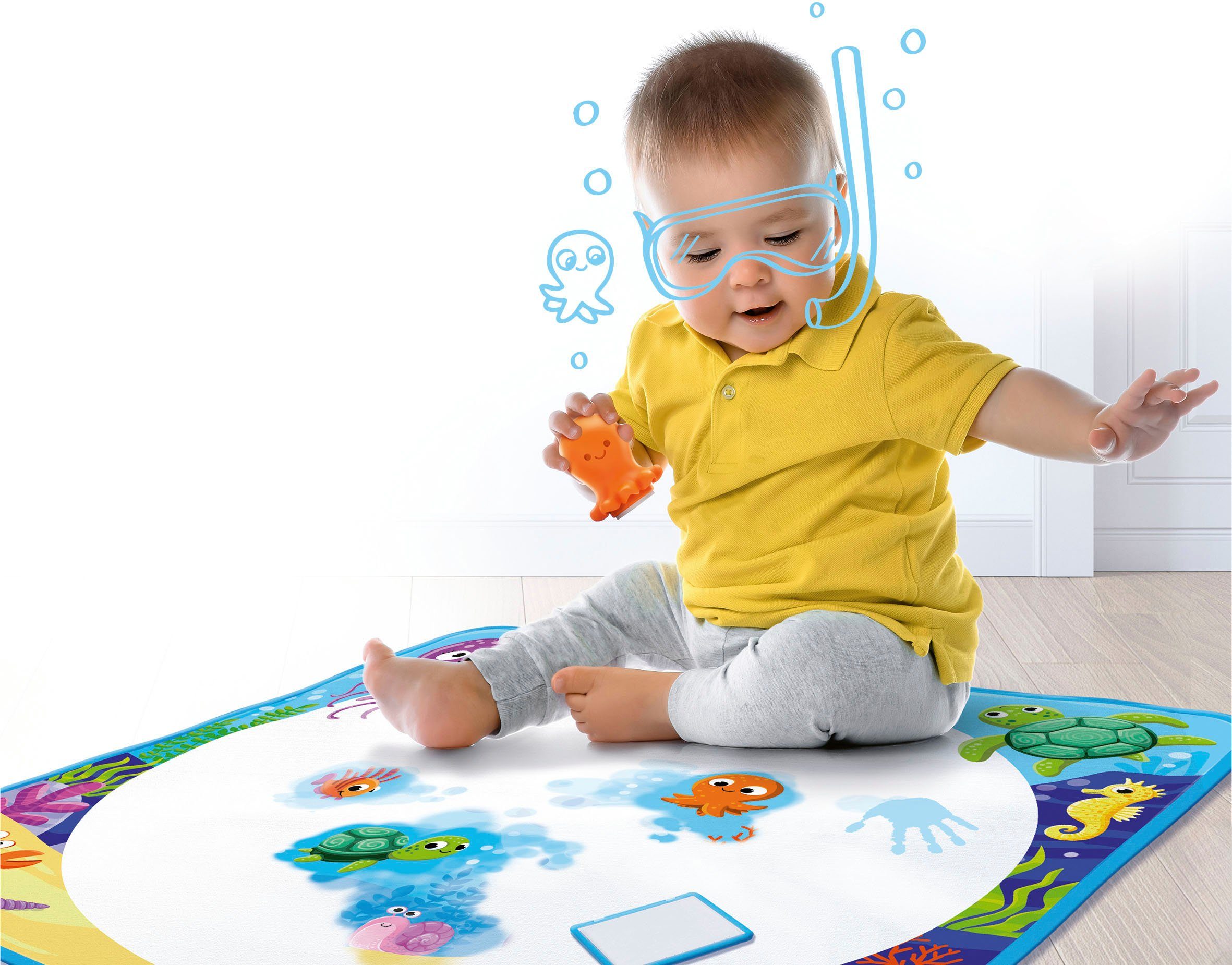 Ravensburger Kreativset ministeps®, Aqua Doodle®, Magic Ocean, Made in Europe
