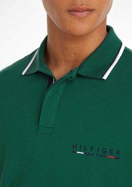 Tommy Hilfiger Poloshirt BRAND LOVE LOGO REG POLO mit Logotape am Kragen