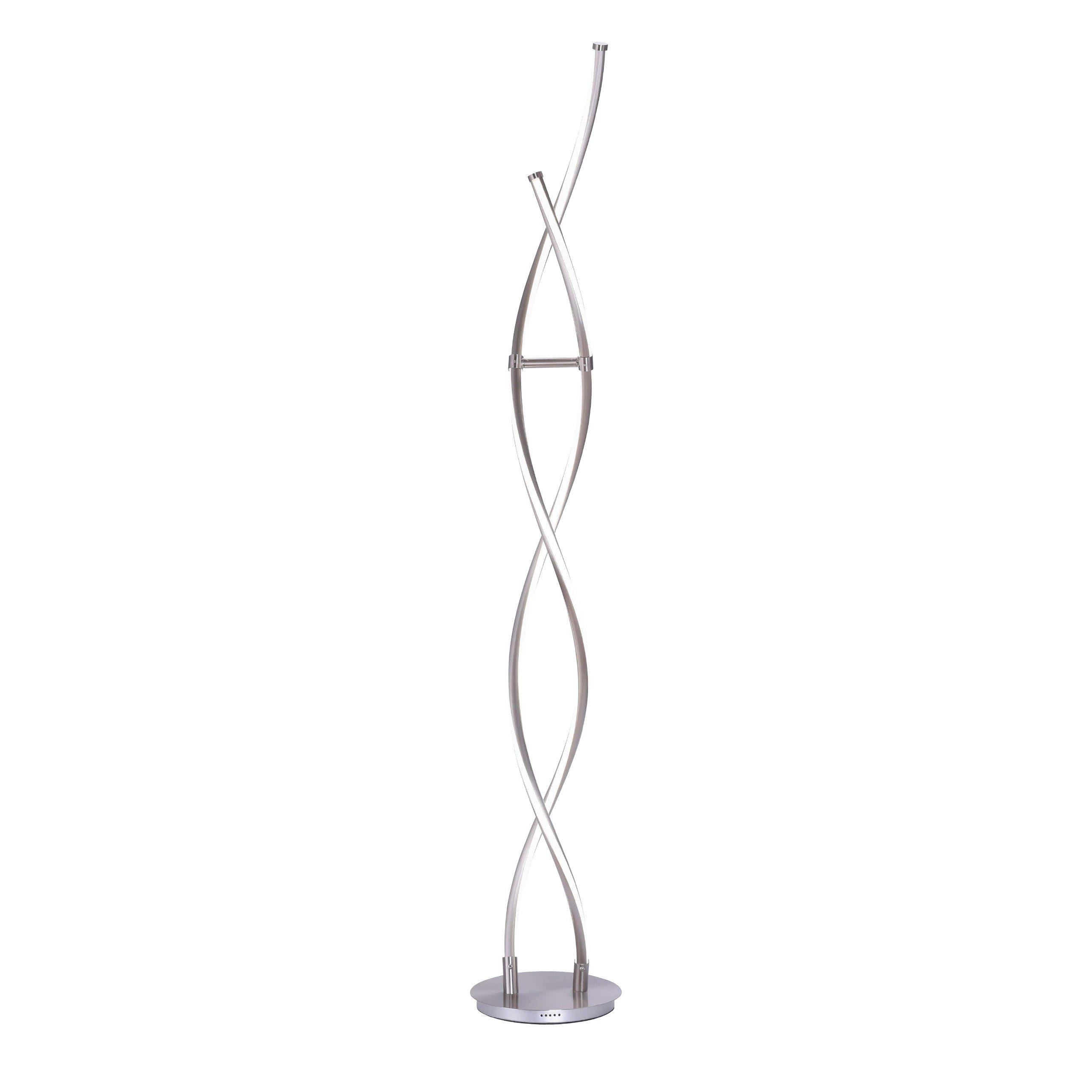 Smarte LED-Leuchte LED Stehlampe gedreht Q - MALINA Smart Home