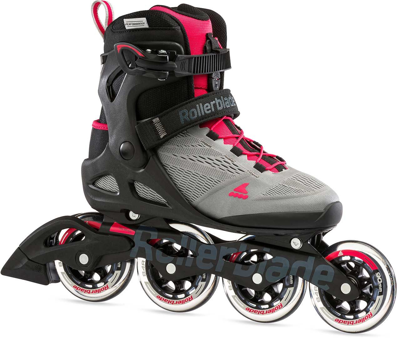 ROLLERBLADE Inlineskates ROLLERBLADE MACROBLADE 90 W Inline Skate 2025 neutral grey/ pink