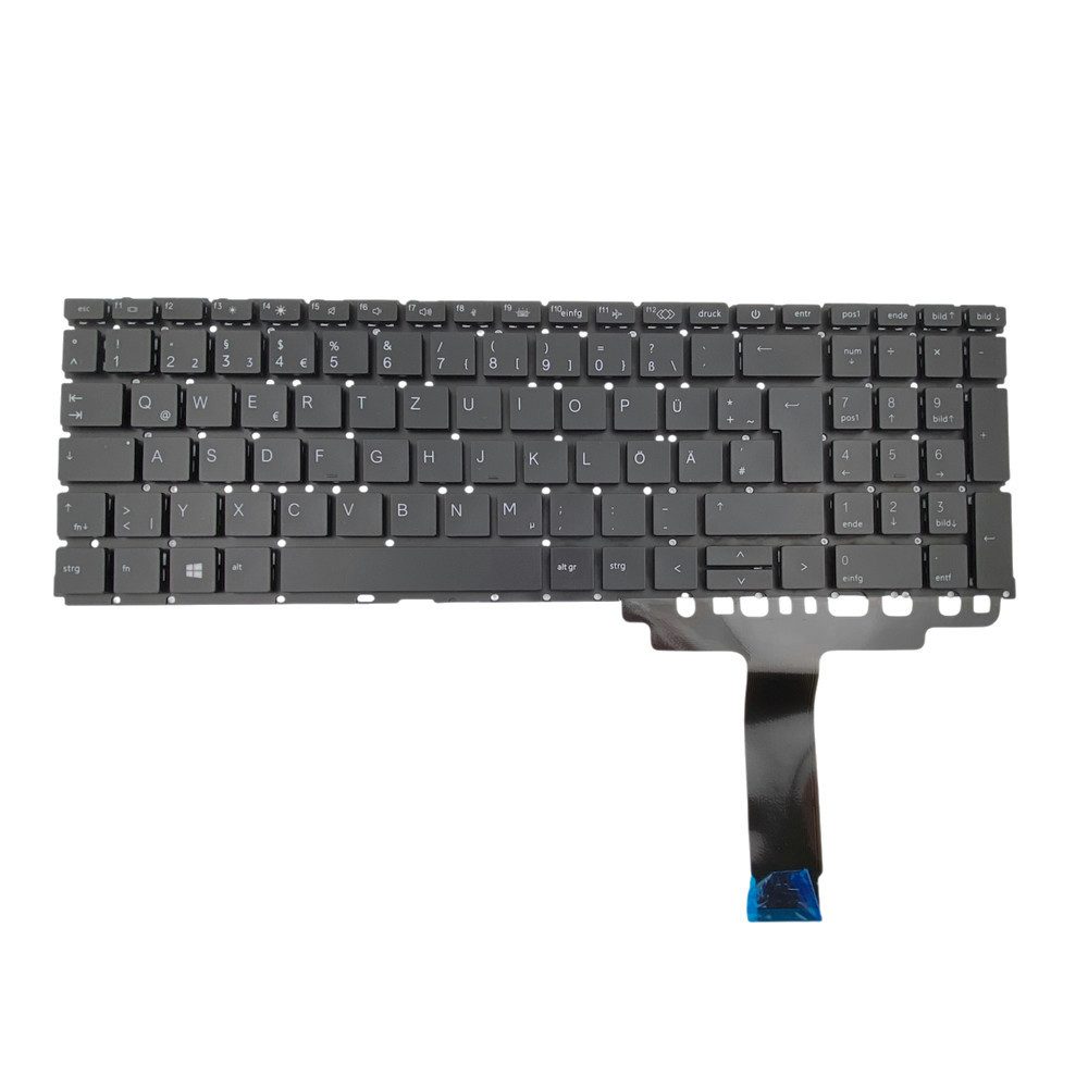 Trade-Shop Ersatzteil passend für HP 455R G8, 650 G8, 650 G9, 655 G9, 450 G9 Tastatur (Tasten: Deutsch, QWERTZ / Farbe: Schwarz / mit Hintergrundbeleuchtung)