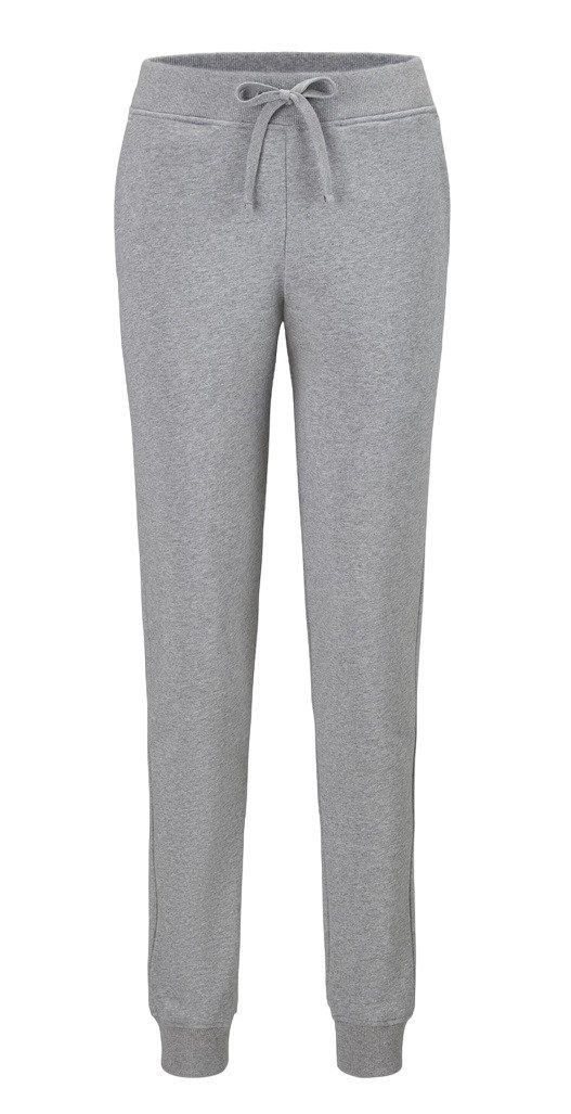 Jogginghose (Bio-Baumwolle) grau Damen