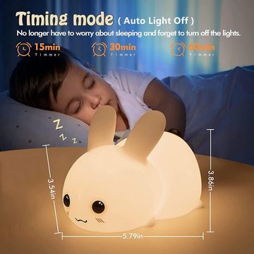 Blusmart Nachtlicht Nachtlicht LED-Nachtlicht für Kinder, Berühren Sie das dimmbare USB-Nachtlicht für Kinder