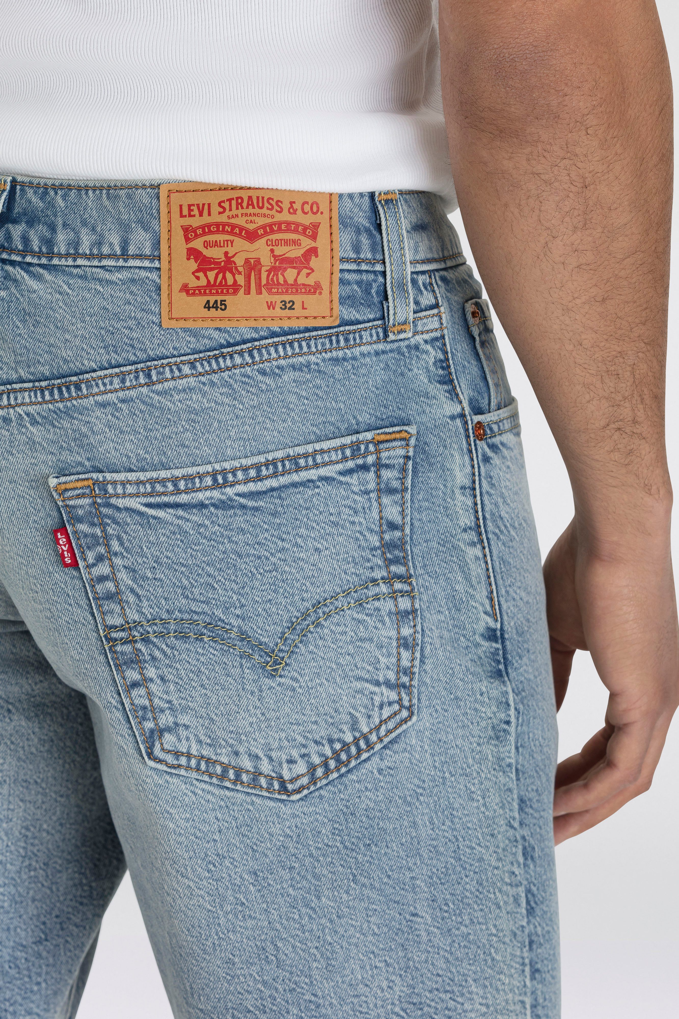 Levi's® Jeansshorts 445 ATHLETIC SHORTS Sommerhose mit Stretchanteil
