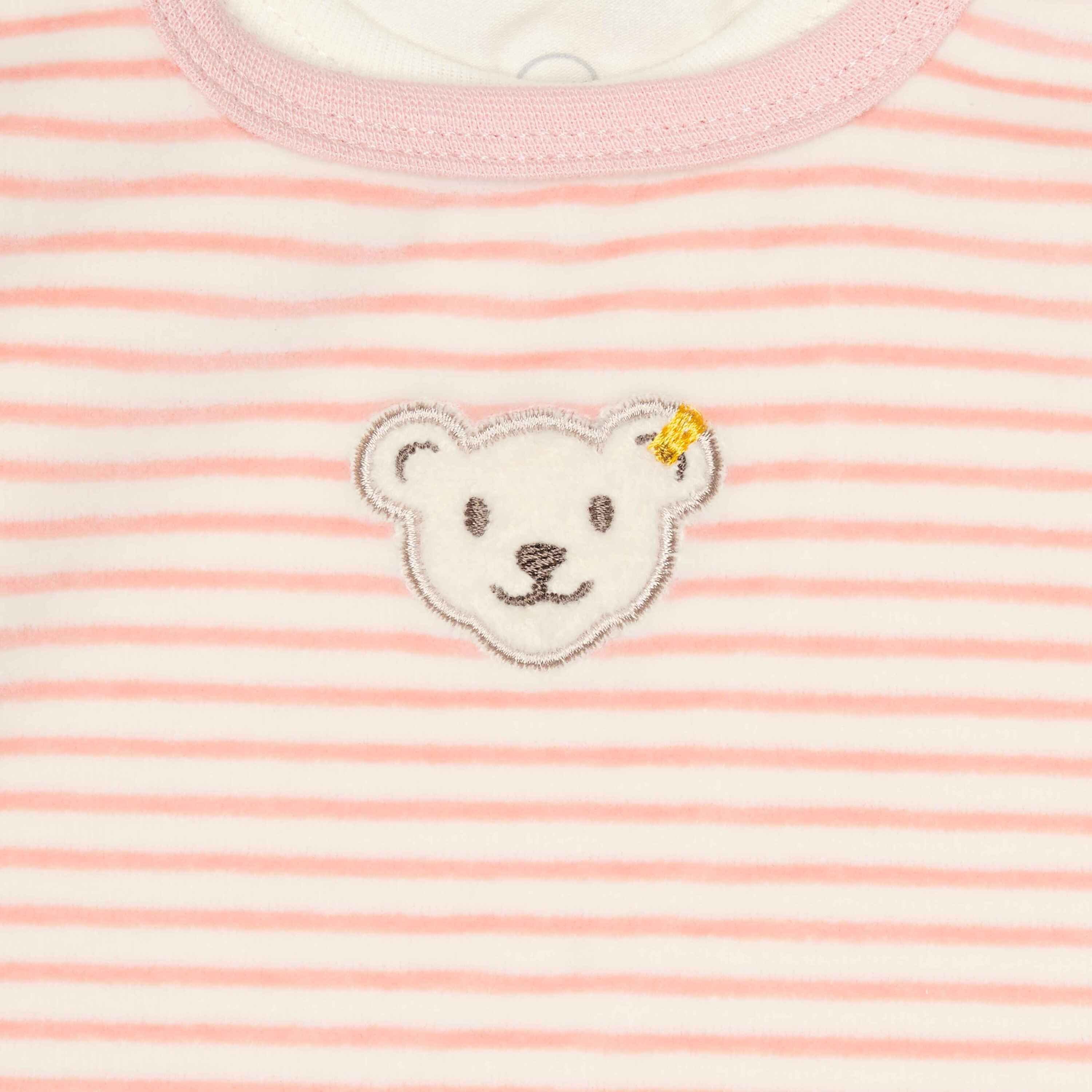 Steiff Shirt, Strampler, Jäckchen, Mütze & Schühchen Set Strampler + T-Shirt langarm GOTS Baby Wellness