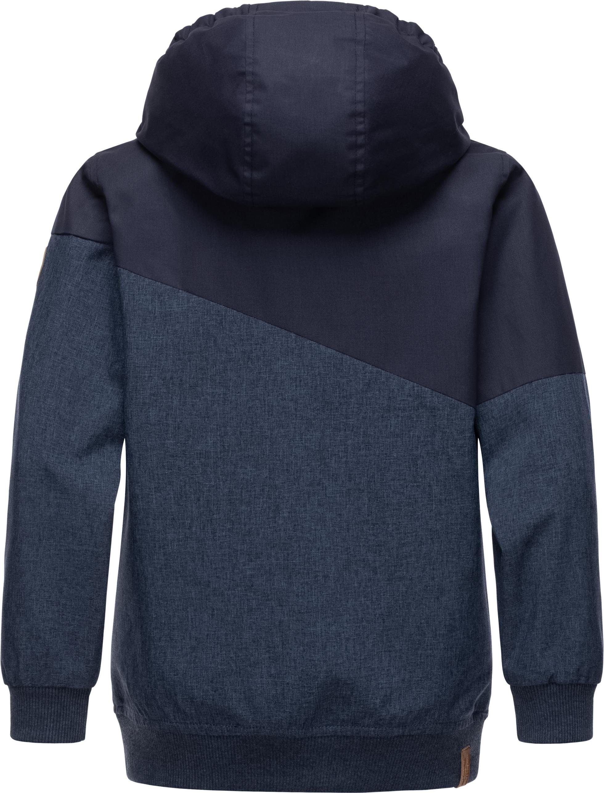 Ragwear Outdoorjacke Jowell II mit Jacke Kapuze navy sportliche Jungen