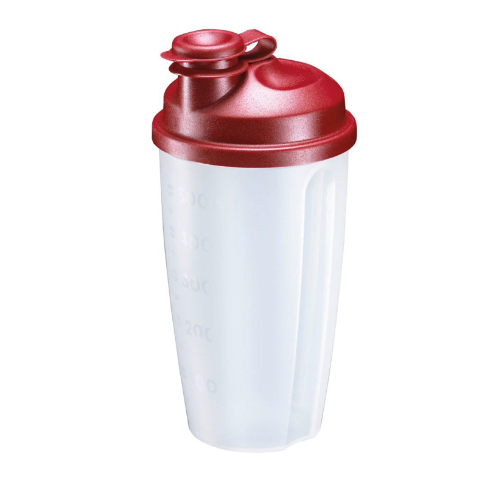 WESTMARK Dressing Shaker mit Mess-Skala, Mix- und Schüttelbecher, herausnehmbarer Mixscheibe, PP, PE